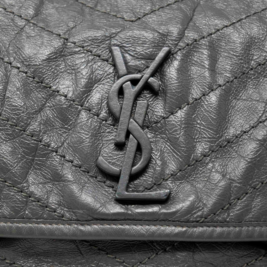 Saint Laurent Grey Medium Niki Bag