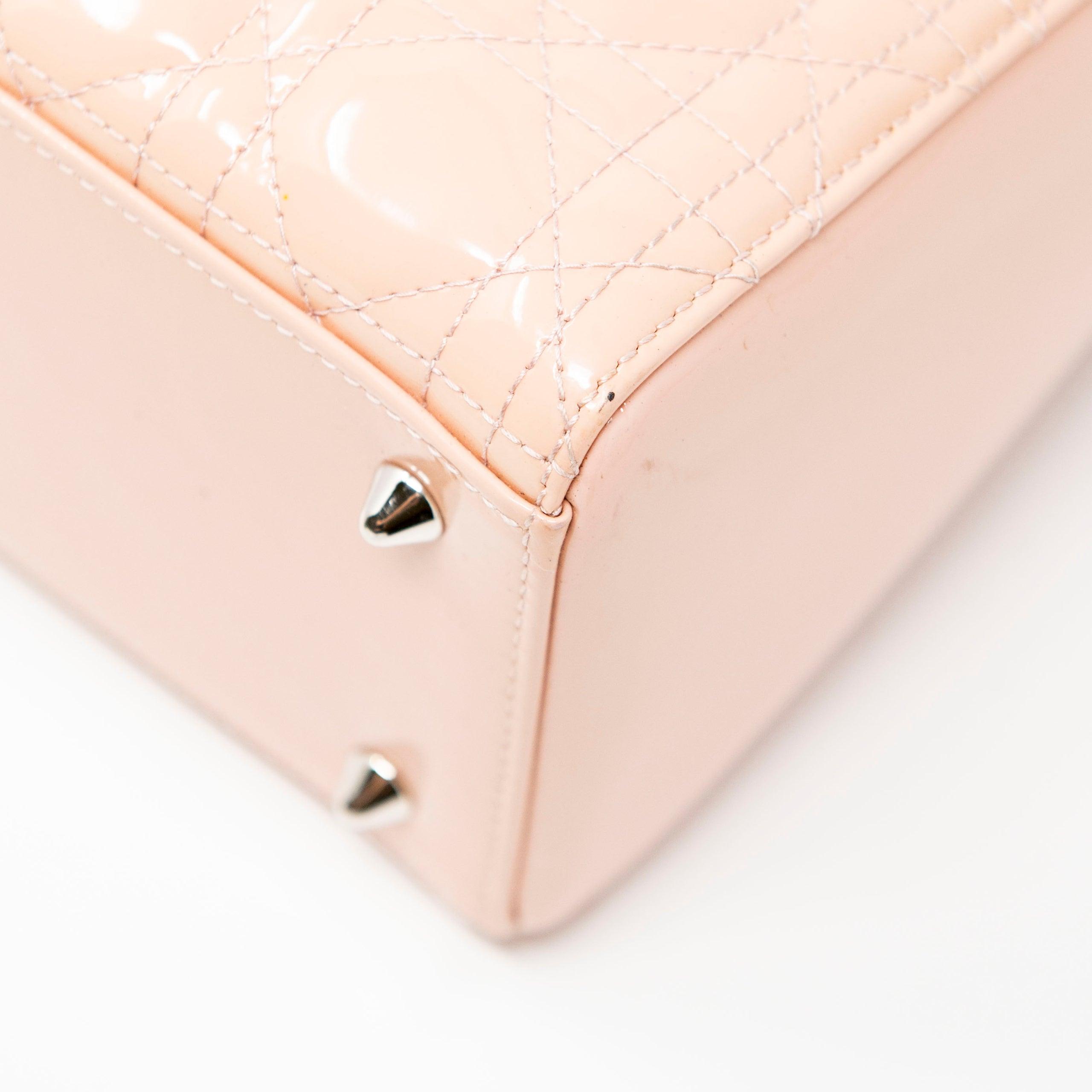 Dior Nude Patent Medium Lady Dior