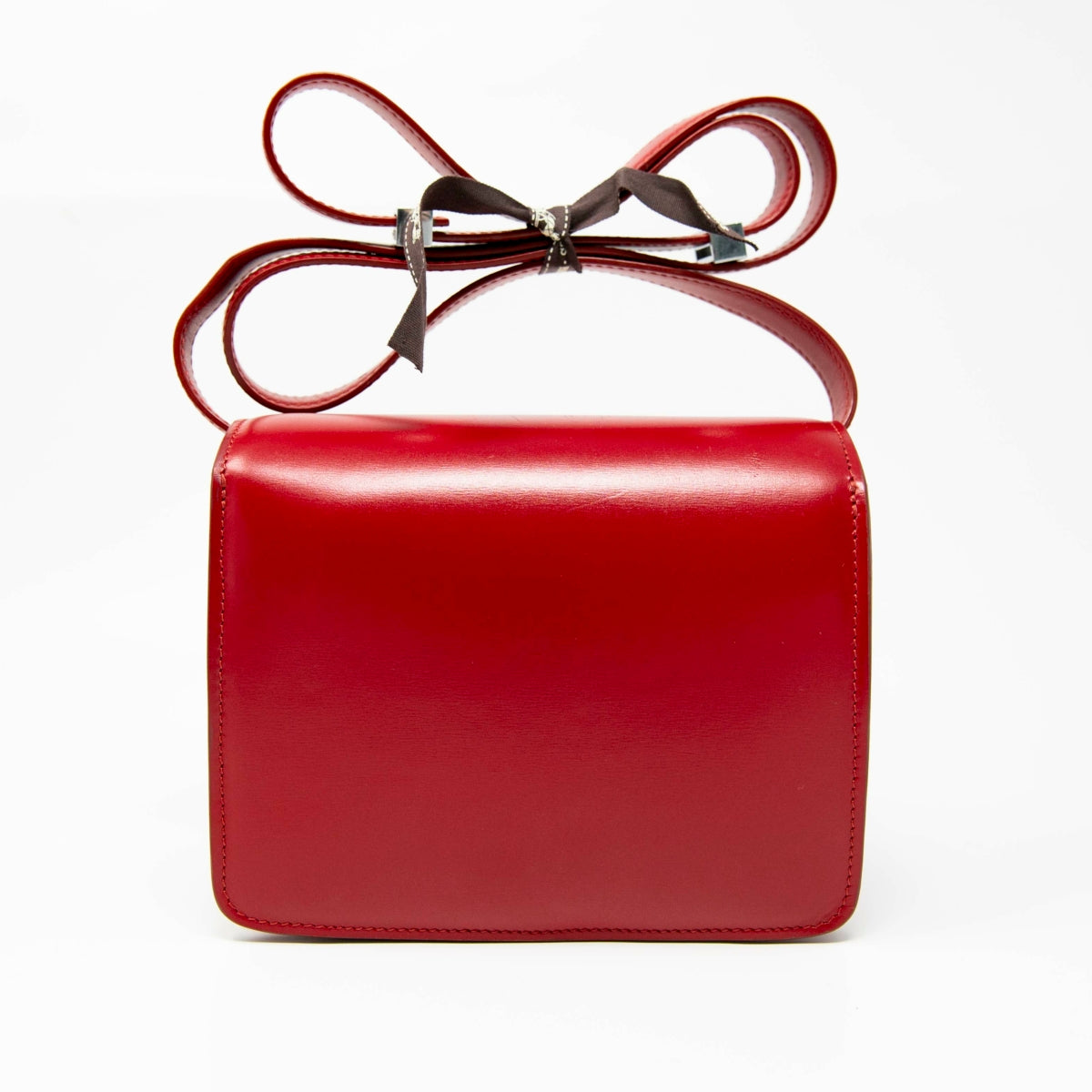 Celine Red Small Box Bag