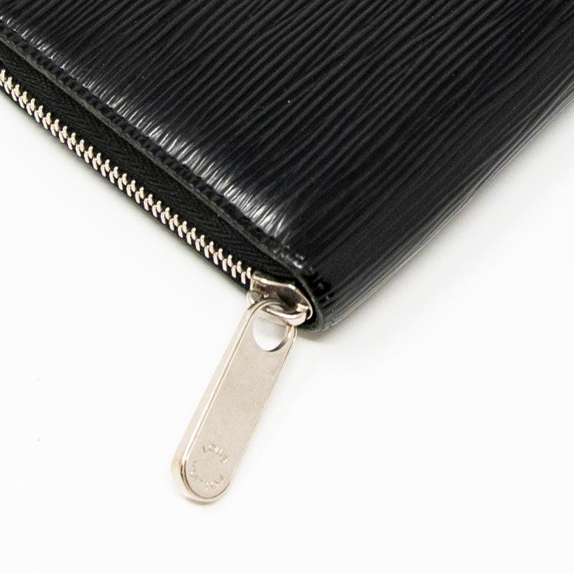 Louis Vuitton Black Epi Zippy Wallet