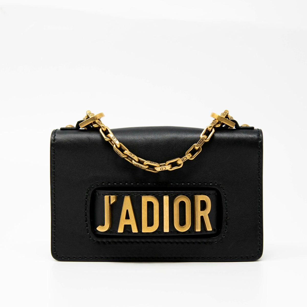 Dior Black Mini J'Adior Flap