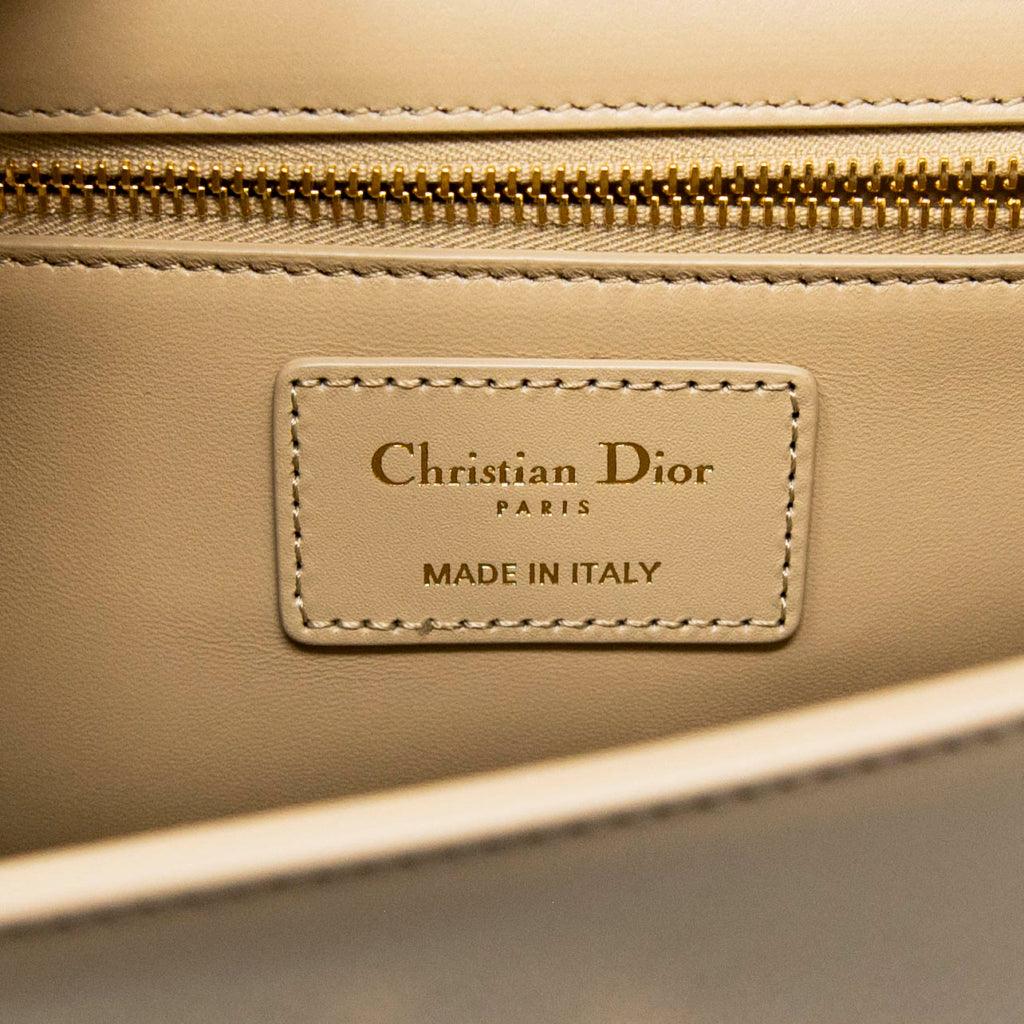 Dior Beige Small Montaigne 30 Box Bag