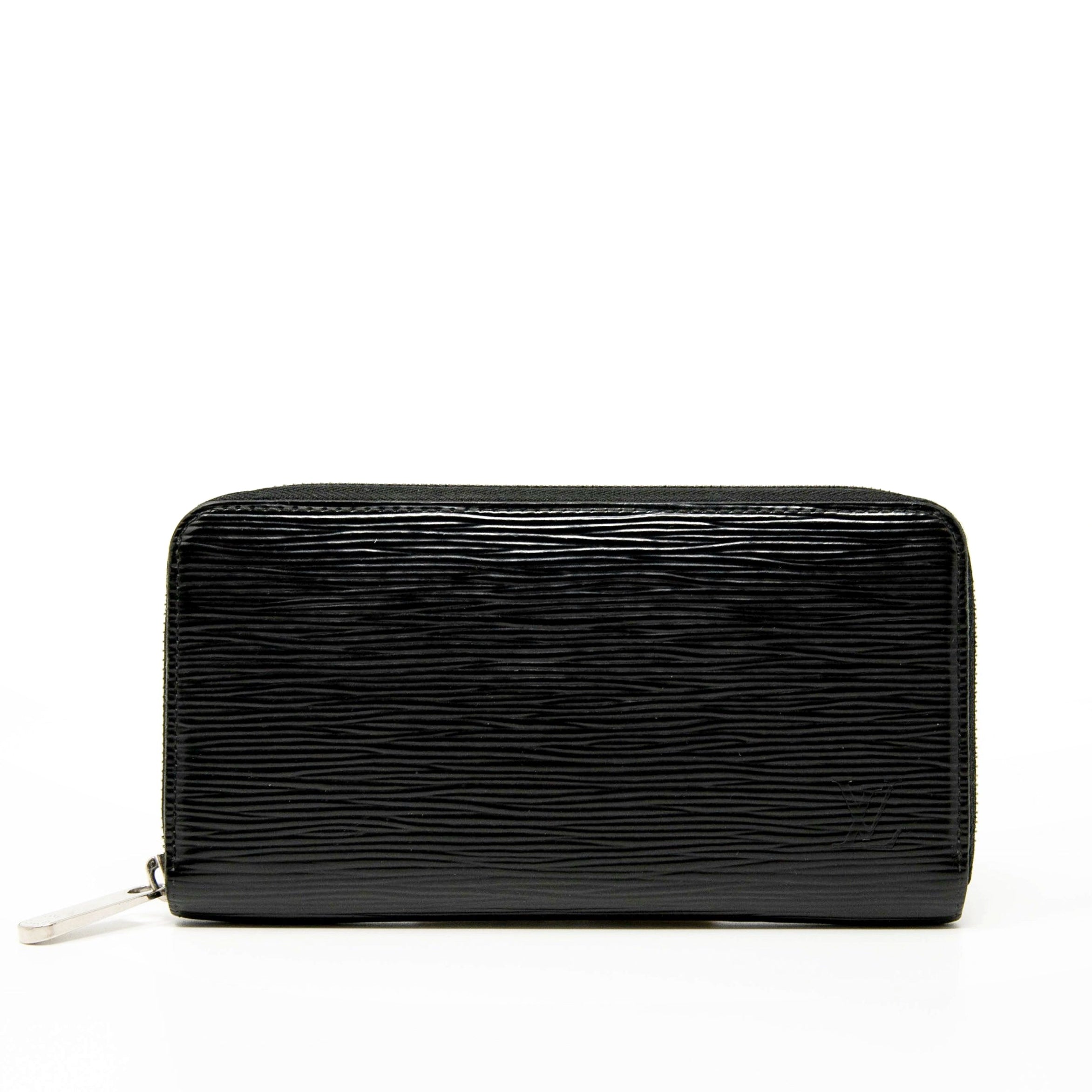 Louis Vuitton Black Epi Zippy Wallet