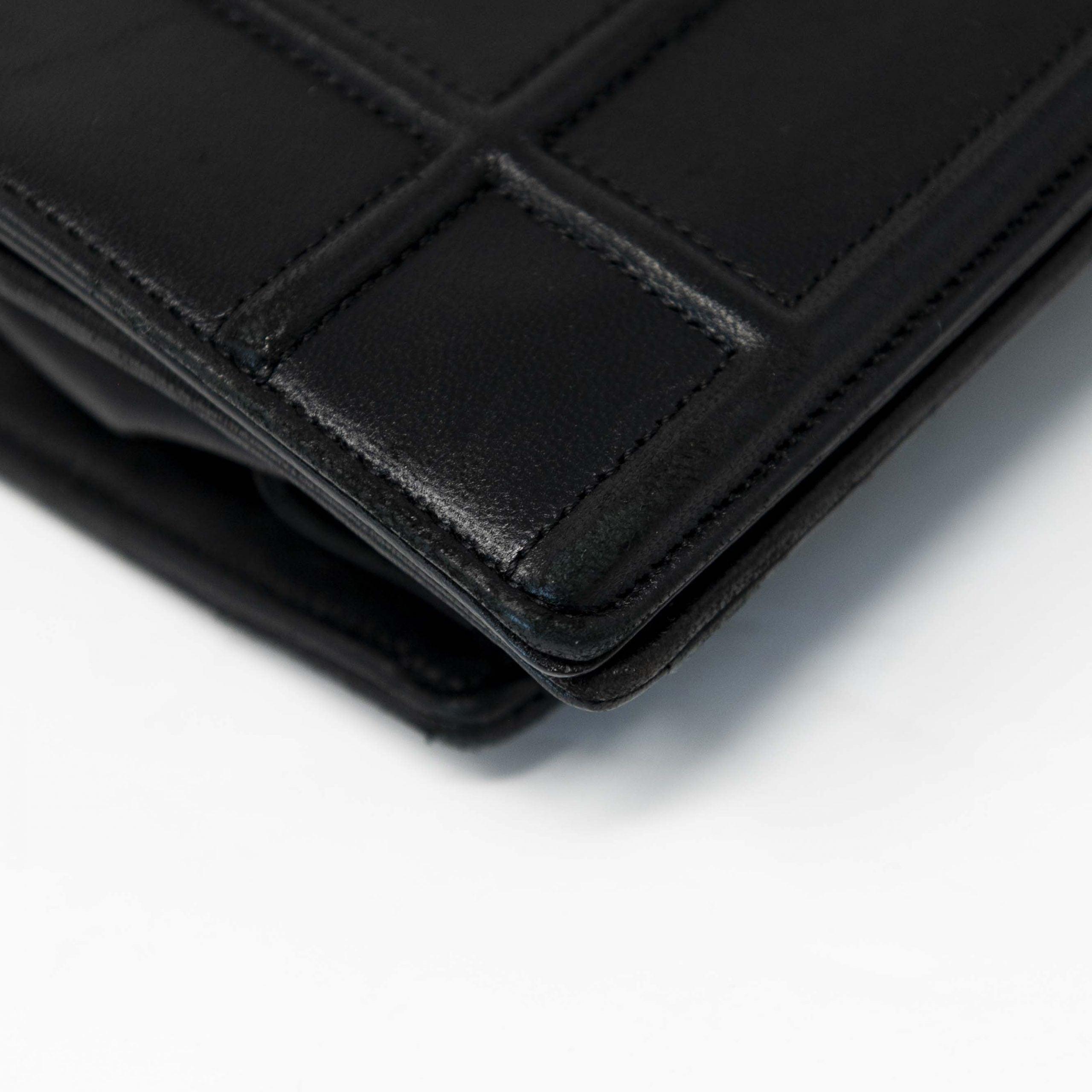 Dior Black Medium Diorama Flap
