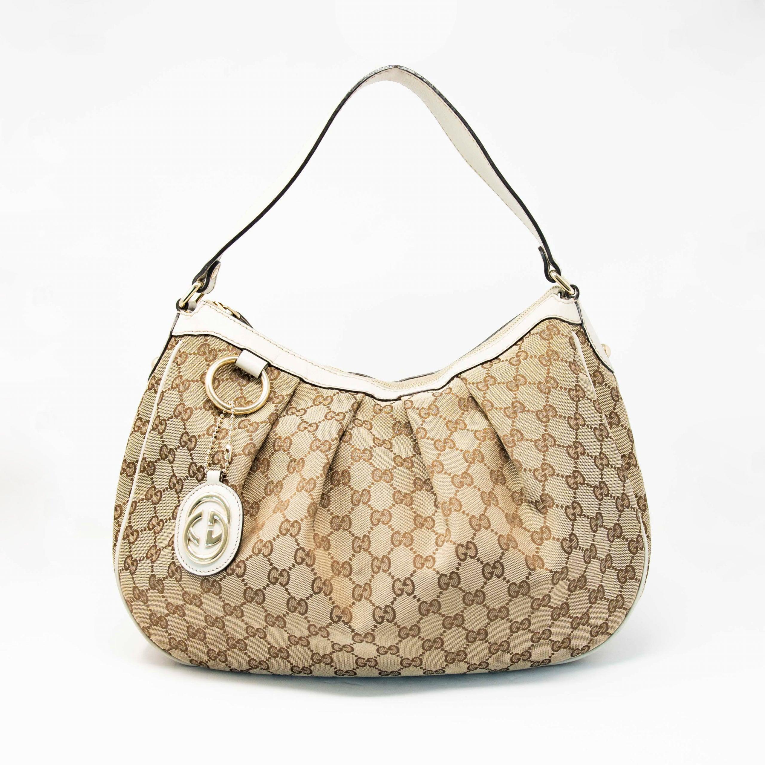 Gucci Vintage GG Canvas Tote