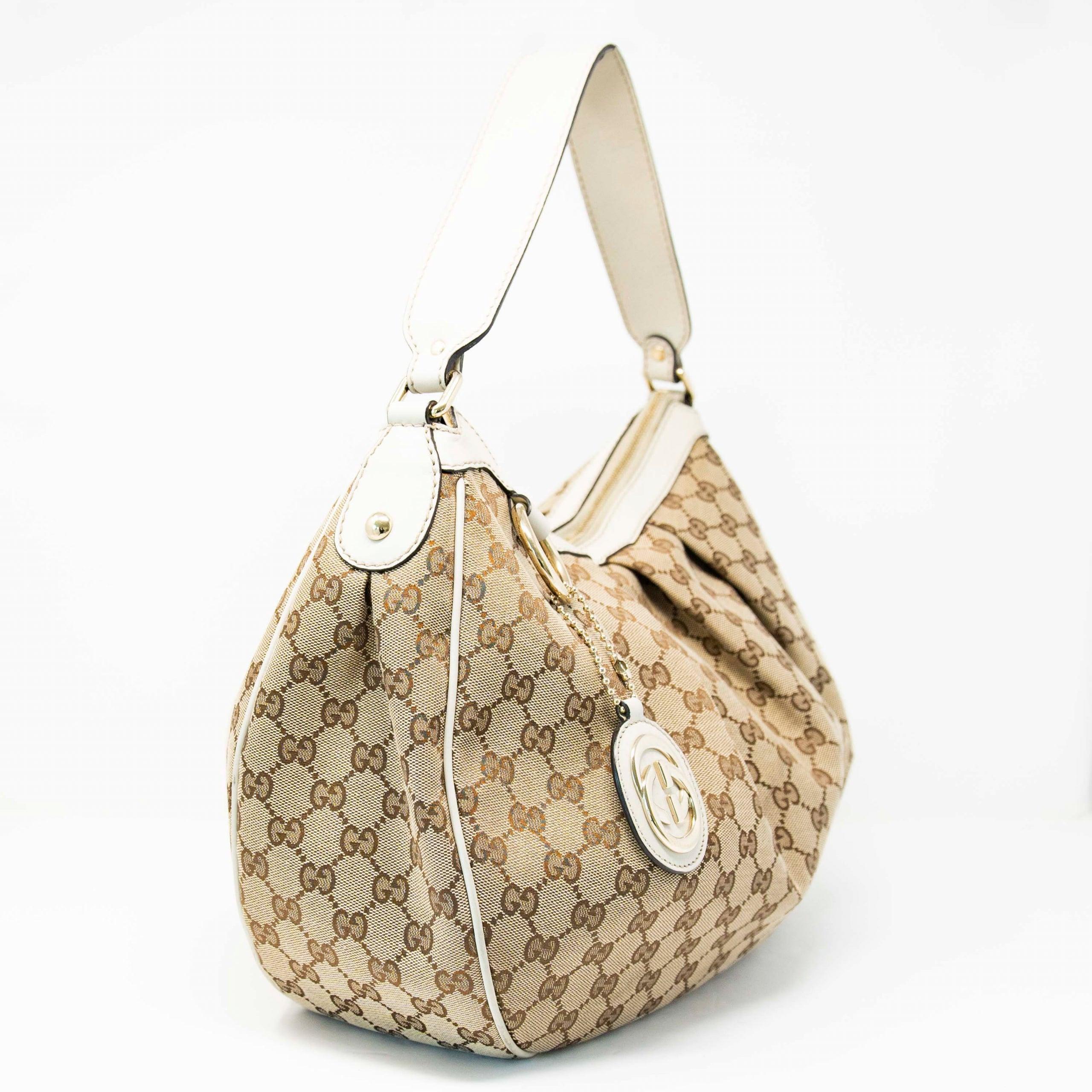 Gucci Vintage GG Canvas Tote