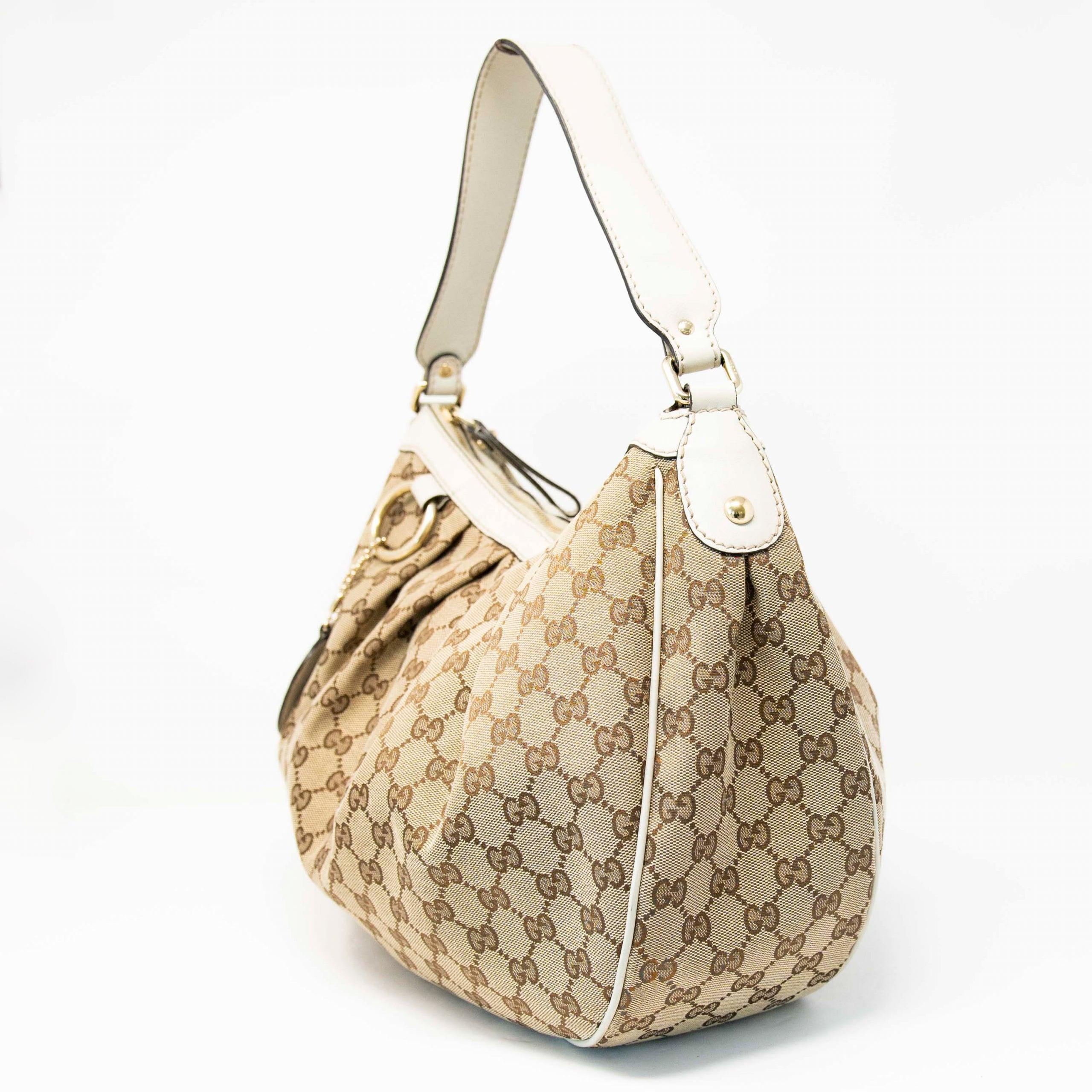 Gucci Vintage GG Canvas Tote