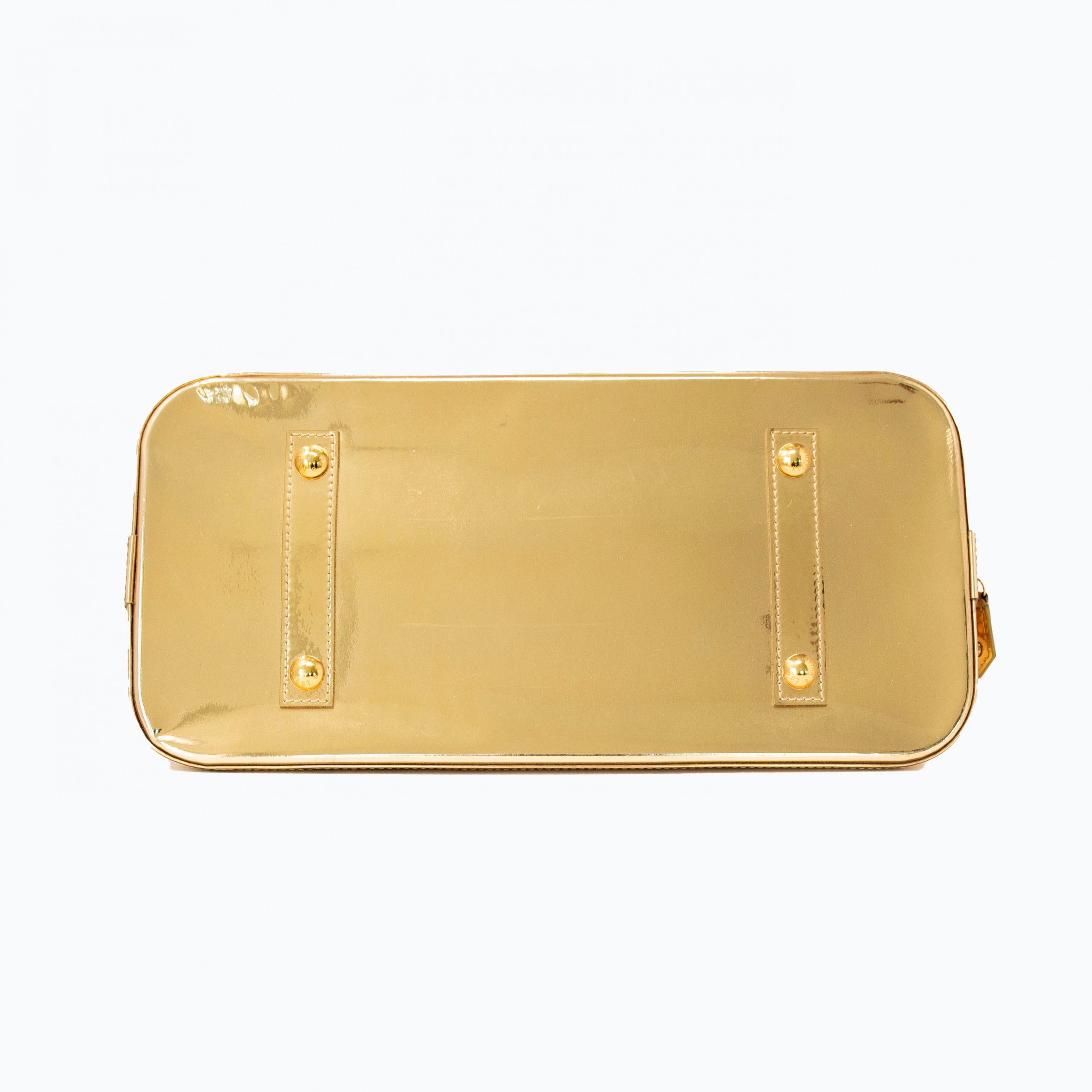 Louis Vuitton Gold Monogram Miroir Alma GM