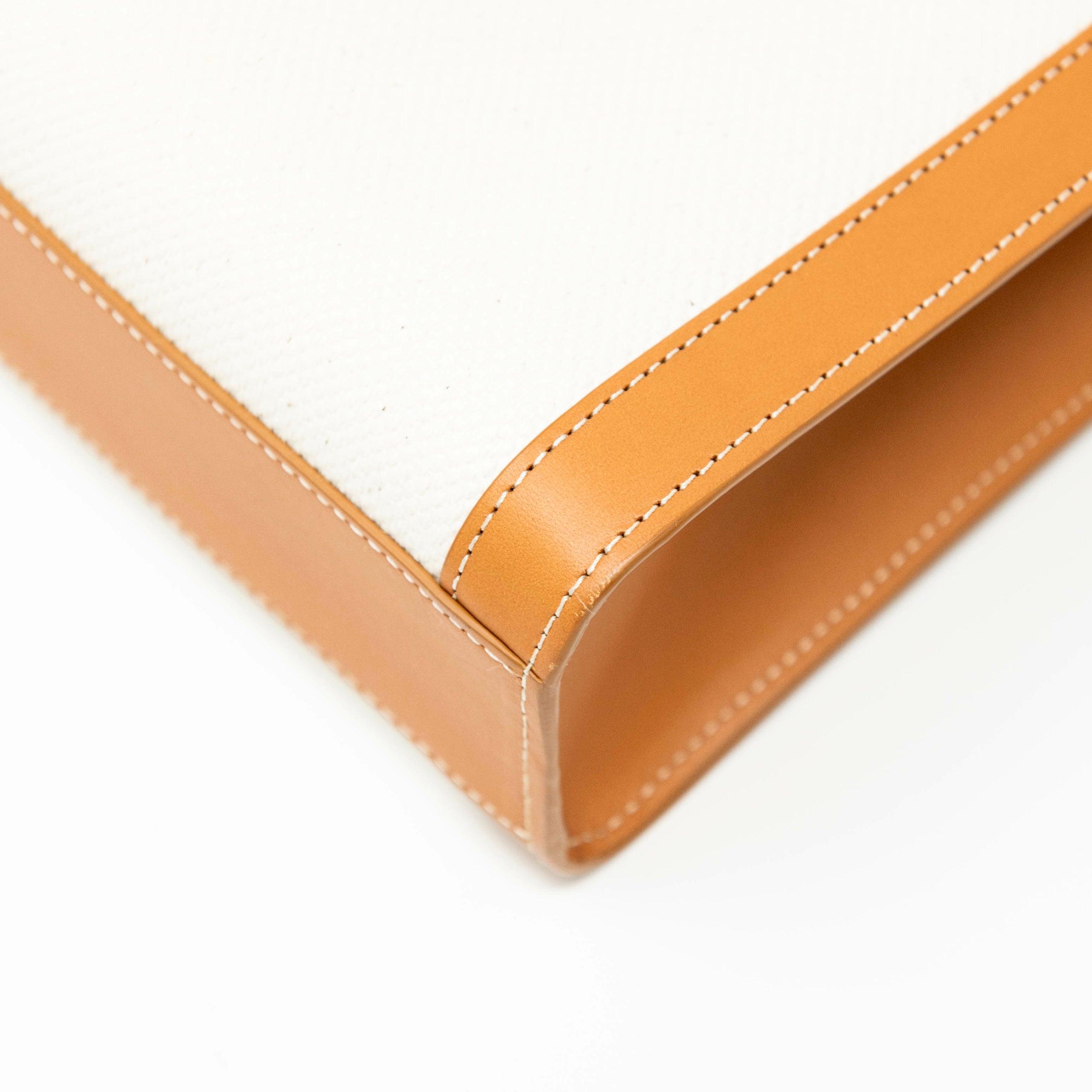 Celine Beige Small Vertical Cabas Tote