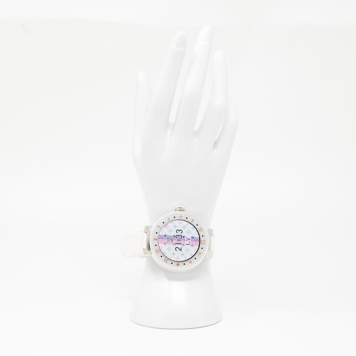 Louis Vuitton White Tambour Horizon Smartwatch