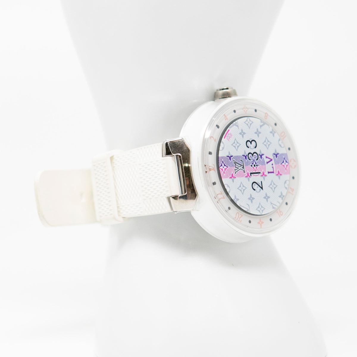 Louis Vuitton White Tambour Horizon Smartwatch