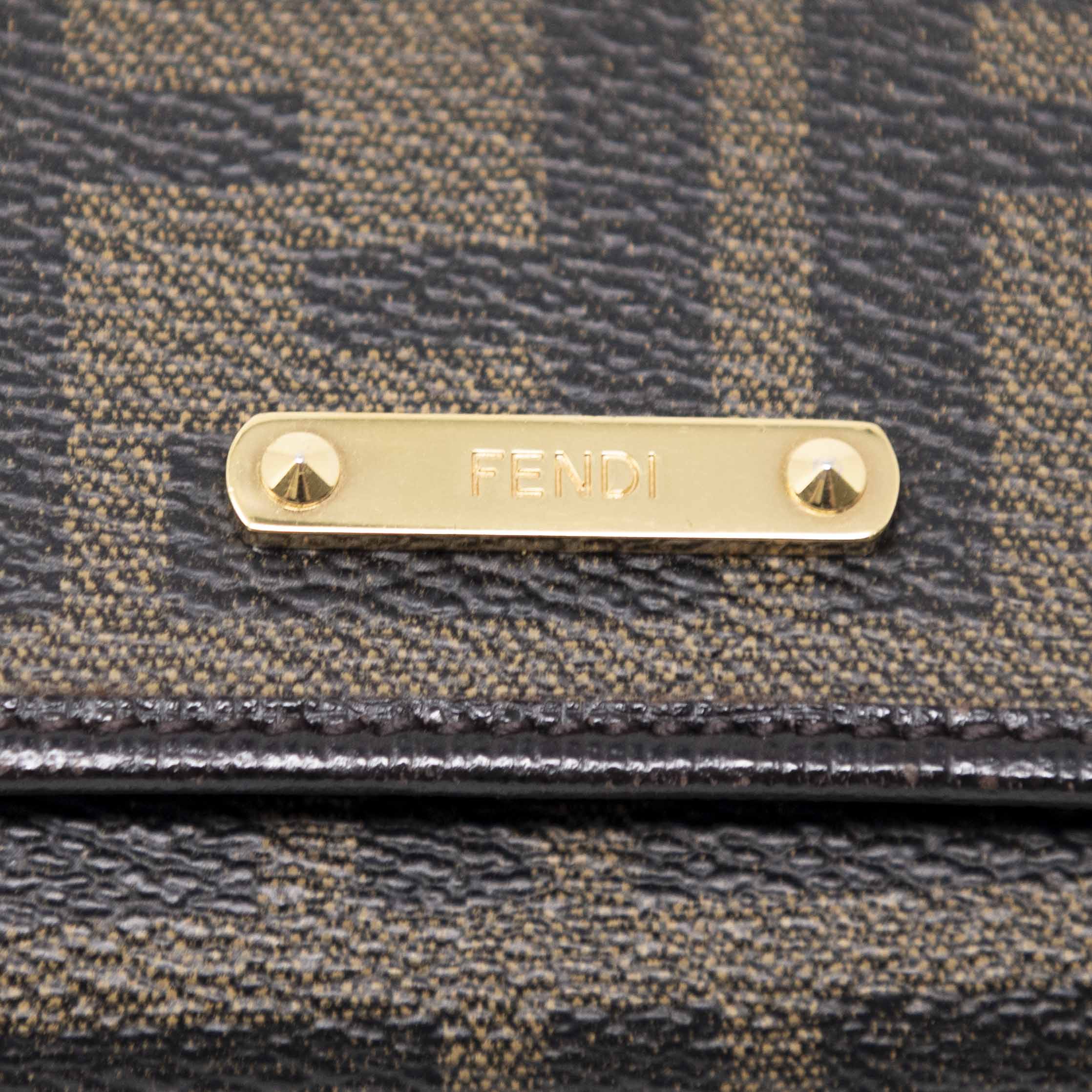 Fendi Zucca 6 Key Pouch