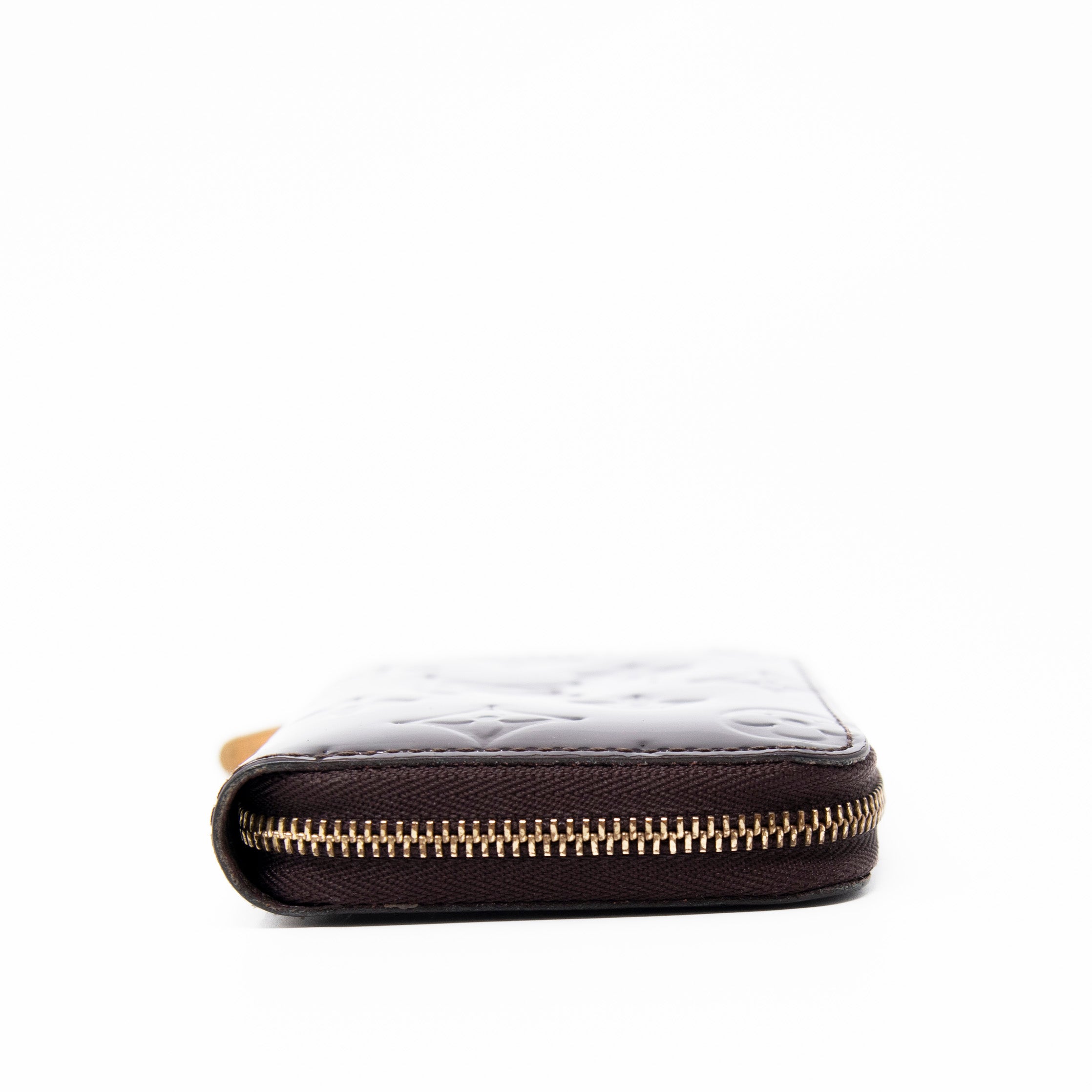 Louis Vuitton Amarante Vernis Zippy Coin Purse Wallet