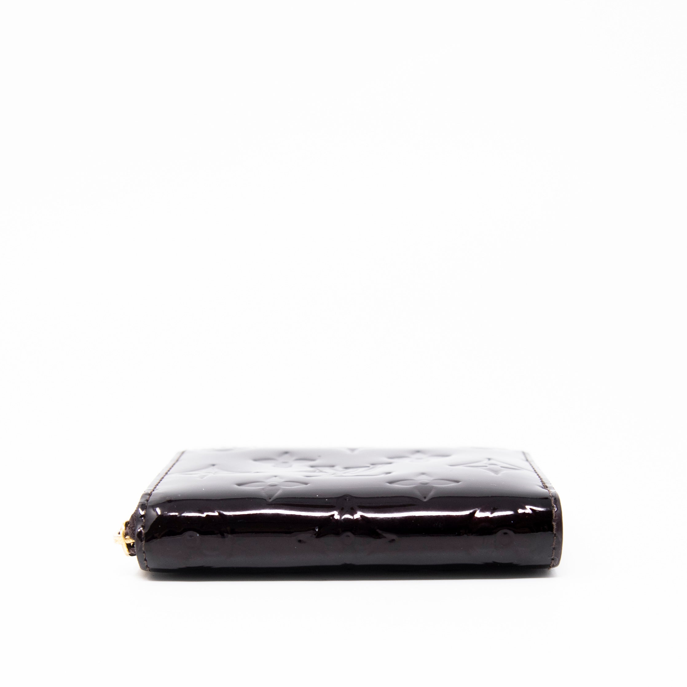 Louis Vuitton Amarante Vernis Zippy Coin Purse Wallet