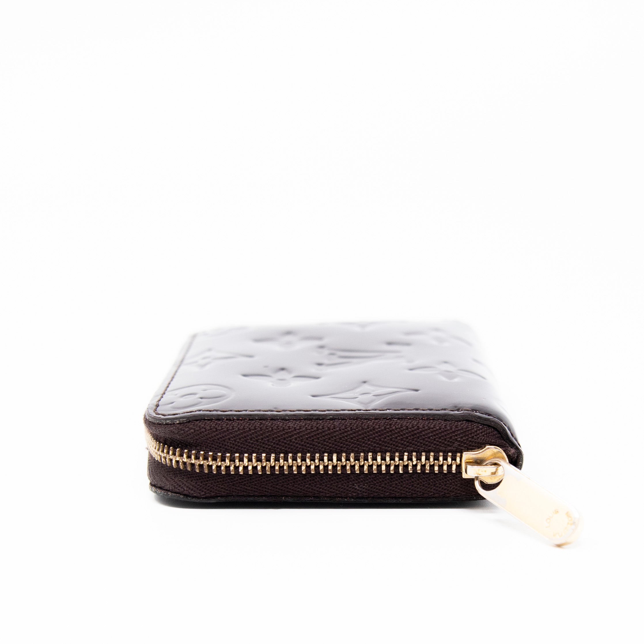 Louis Vuitton Amarante Vernis Zippy Coin Purse Wallet