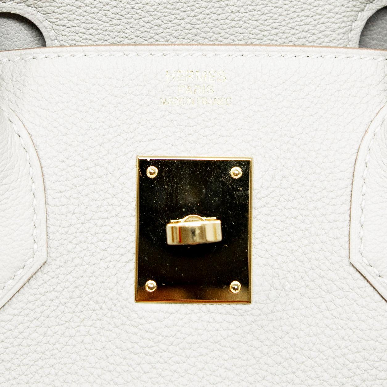Hermes Gris Perle Togo Birkin 30
