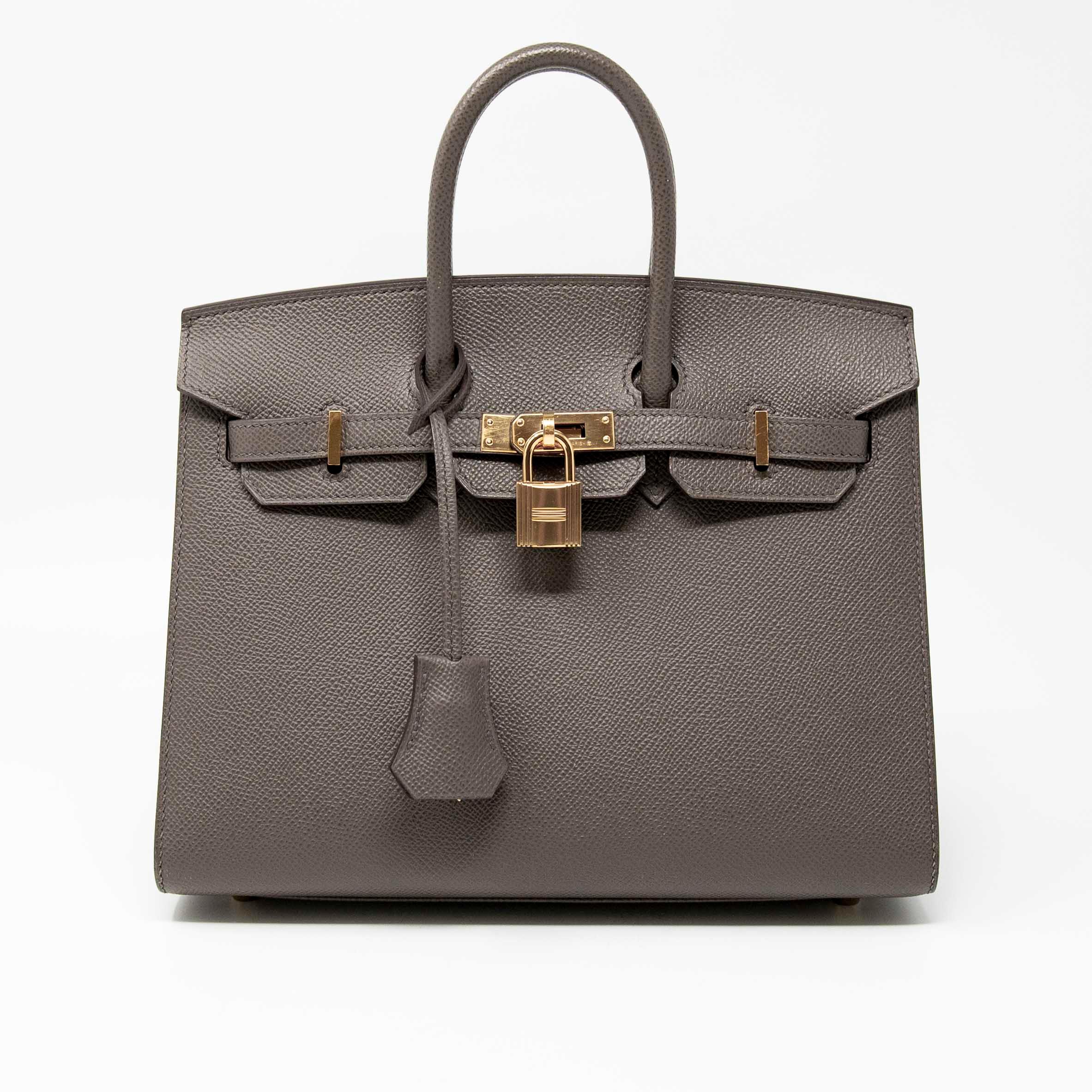 Hermes Etain Epsom Birkin Sellier 25