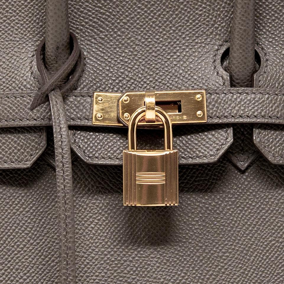 Hermes Etain Epsom Birkin Sellier 25
