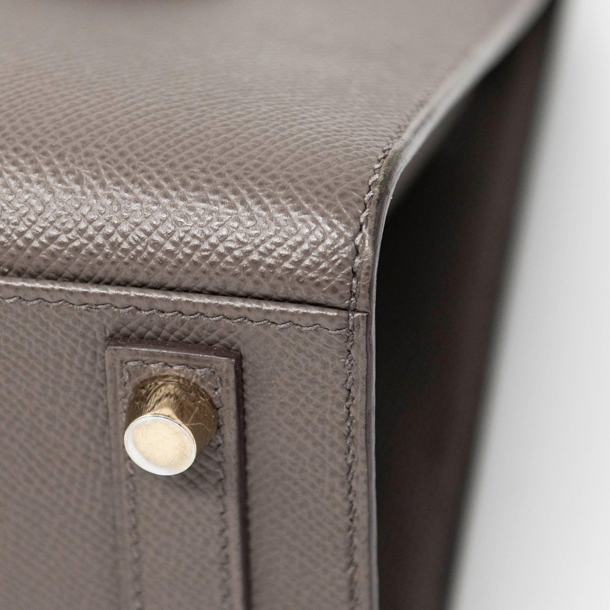 Hermes Etain Epsom Birkin Sellier 25