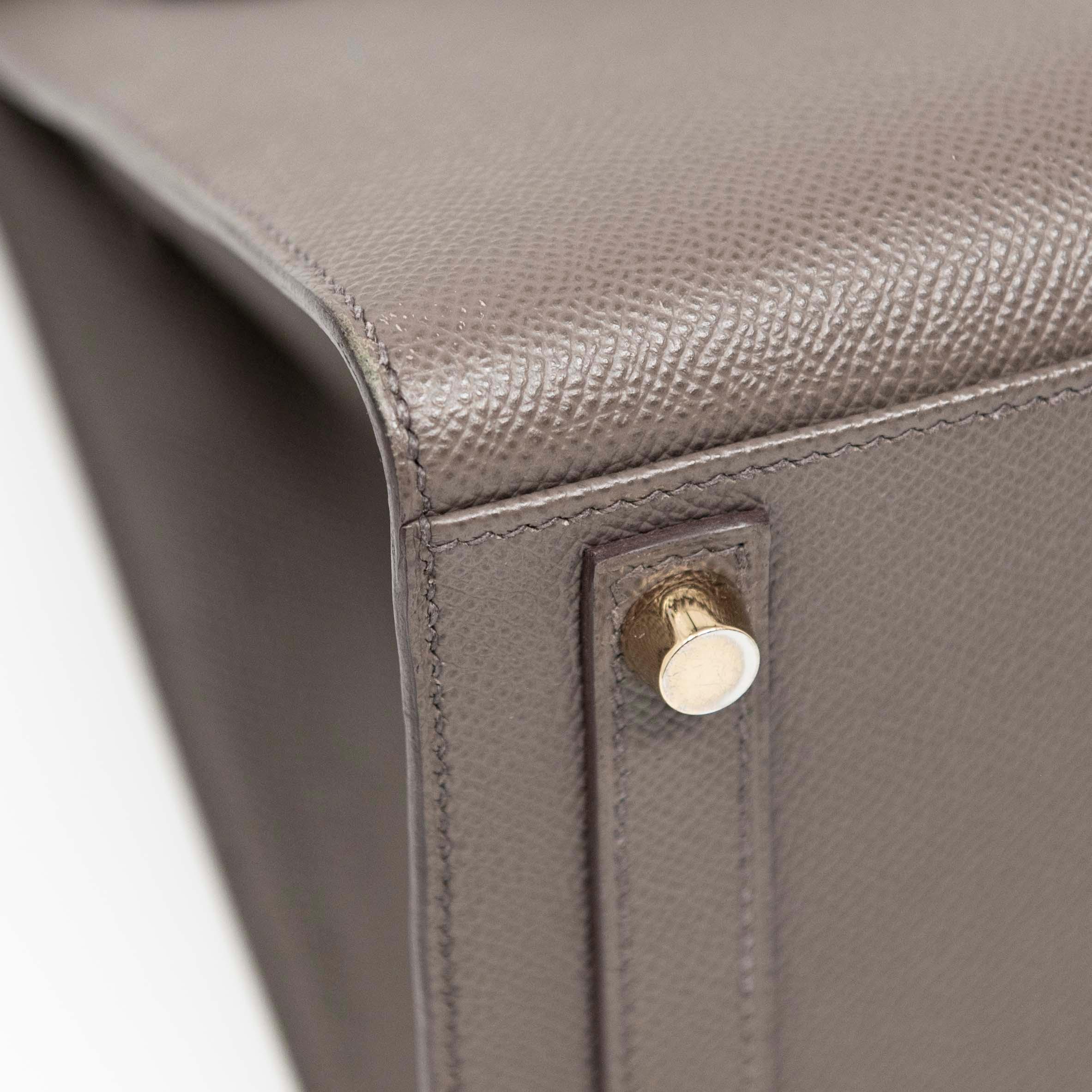 Hermes Etain Epsom Birkin Sellier 25