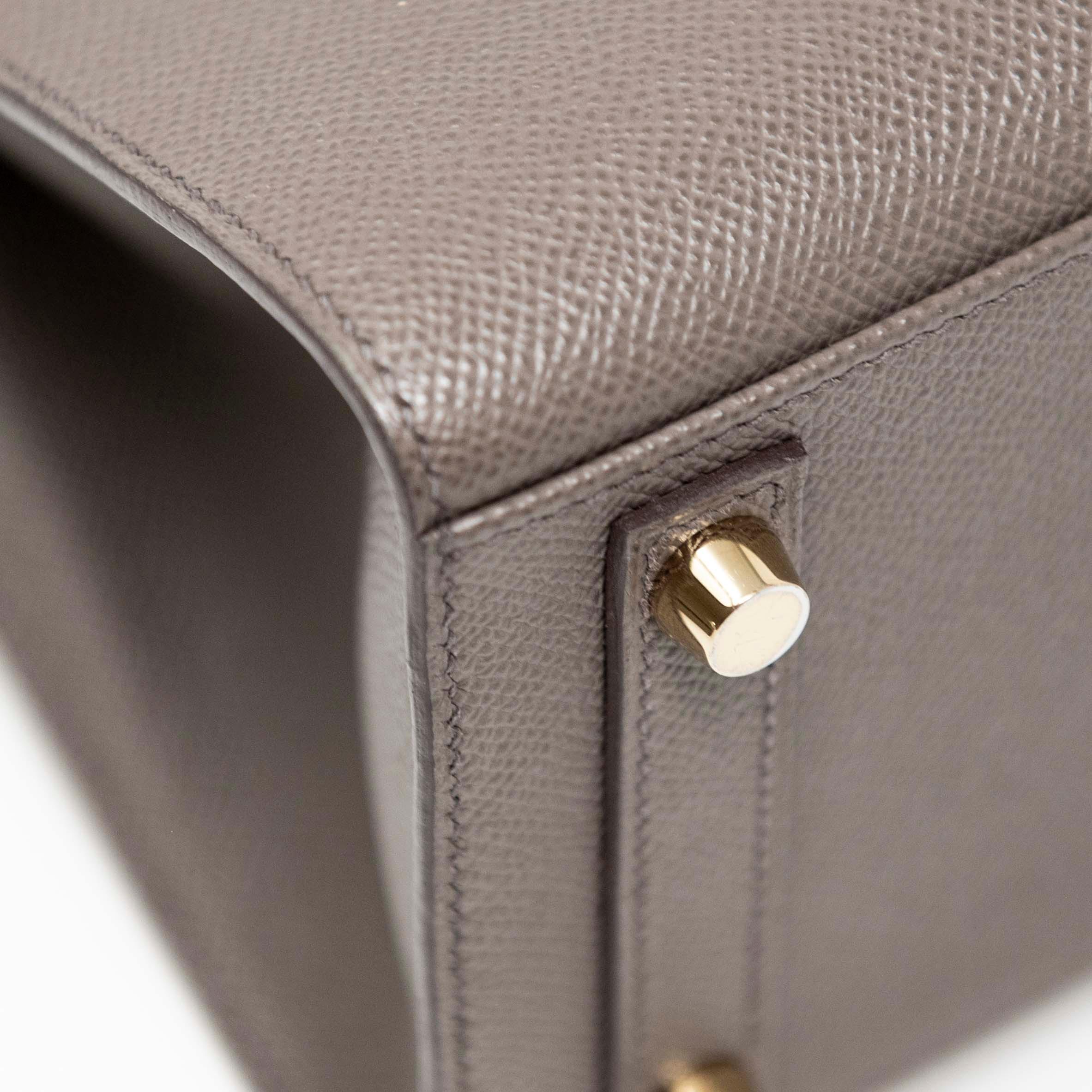 Hermes Etain Epsom Birkin Sellier 25