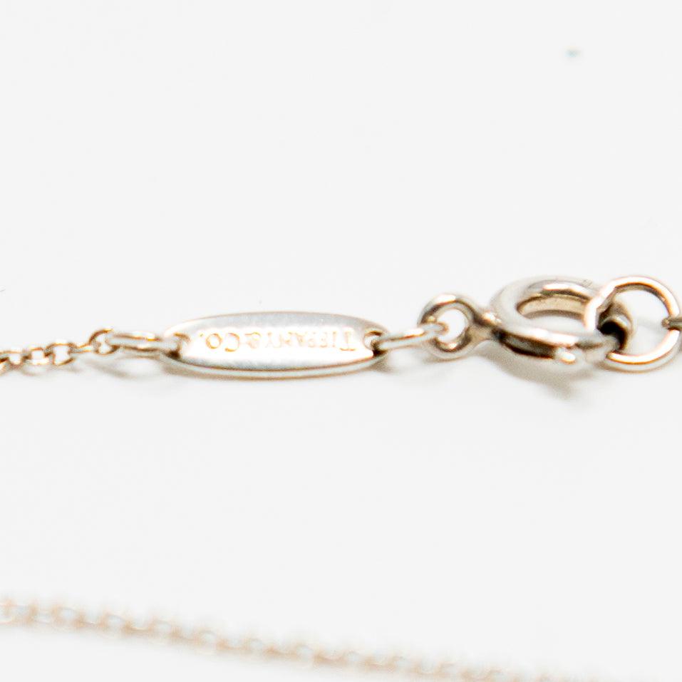 Tiffany & Co Diamond Elsa Peretti Heart Necklace
