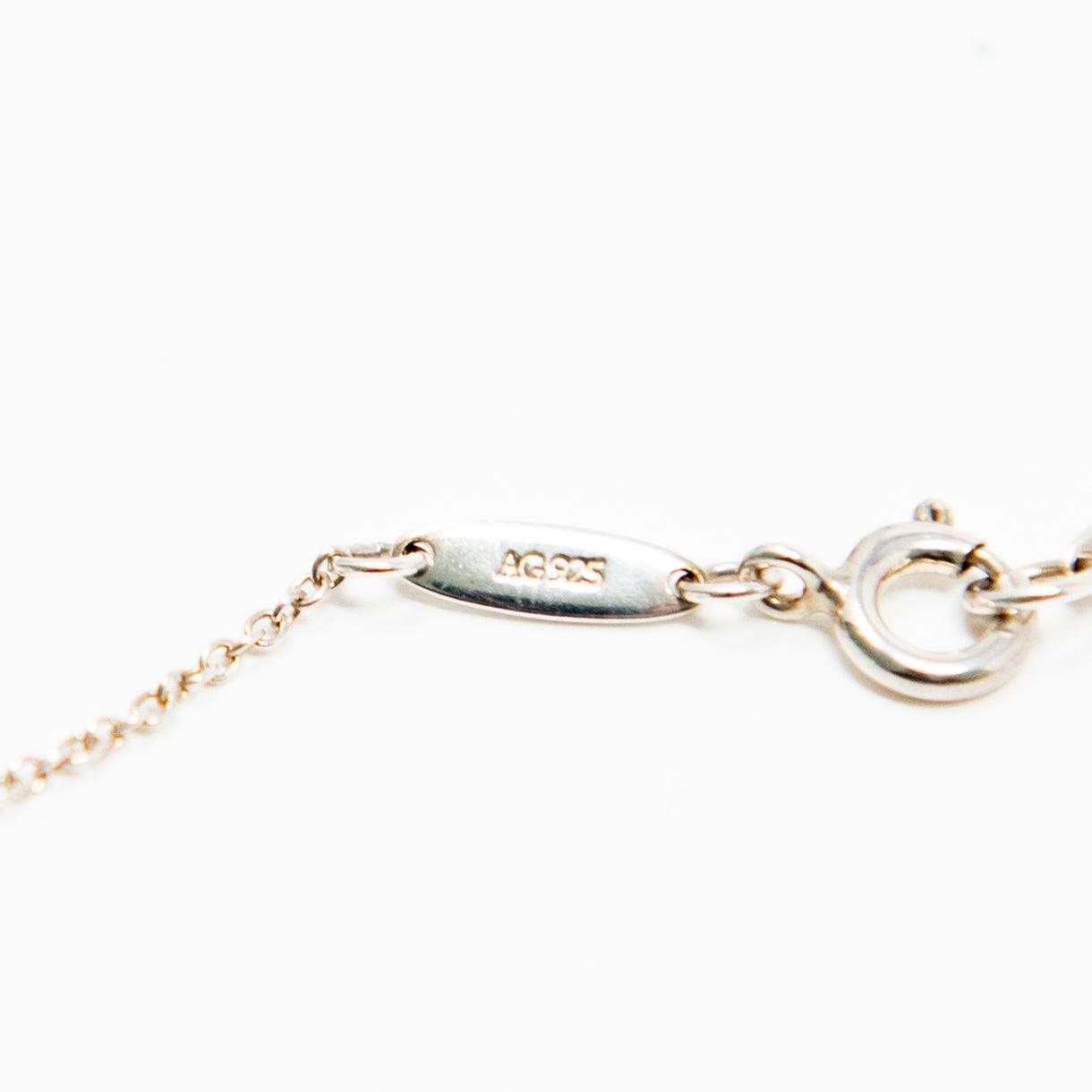 Tiffany & Co Diamond Elsa Peretti Heart Necklace