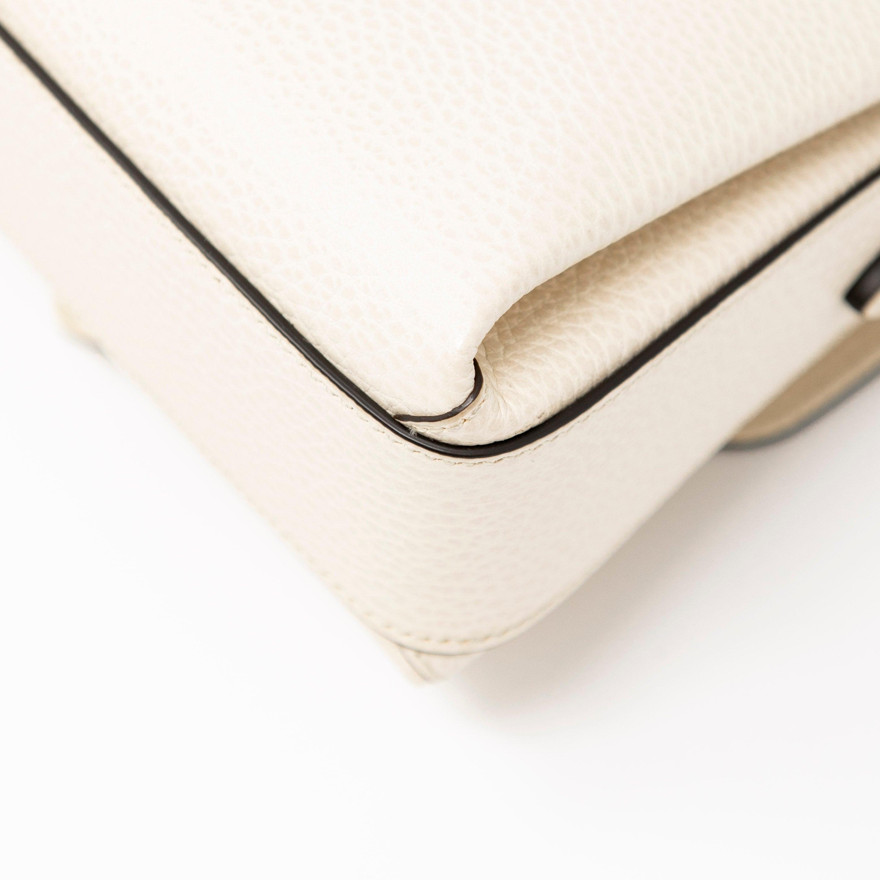 Gucci White Interlocking GG Bag