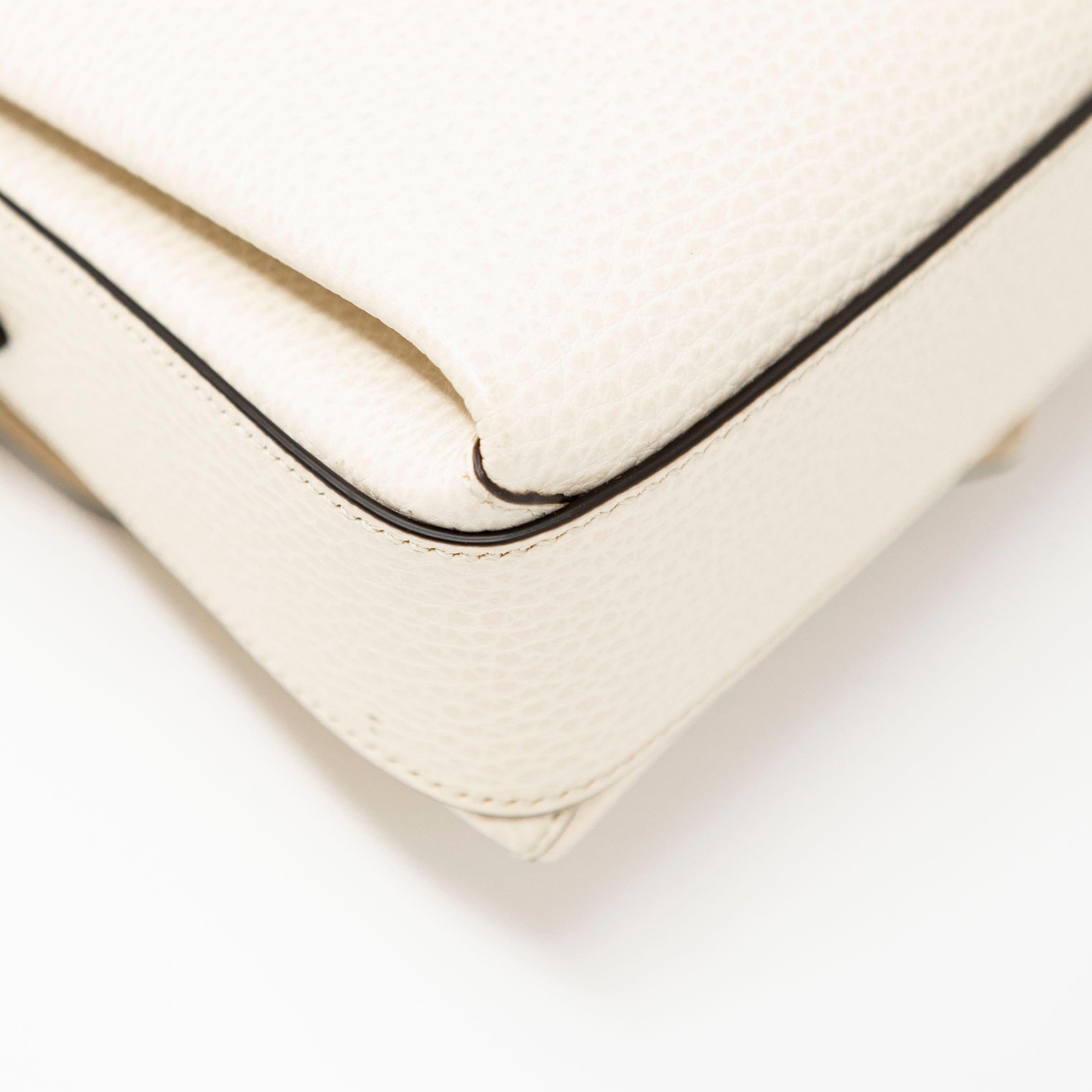 Gucci White Interlocking GG Bag