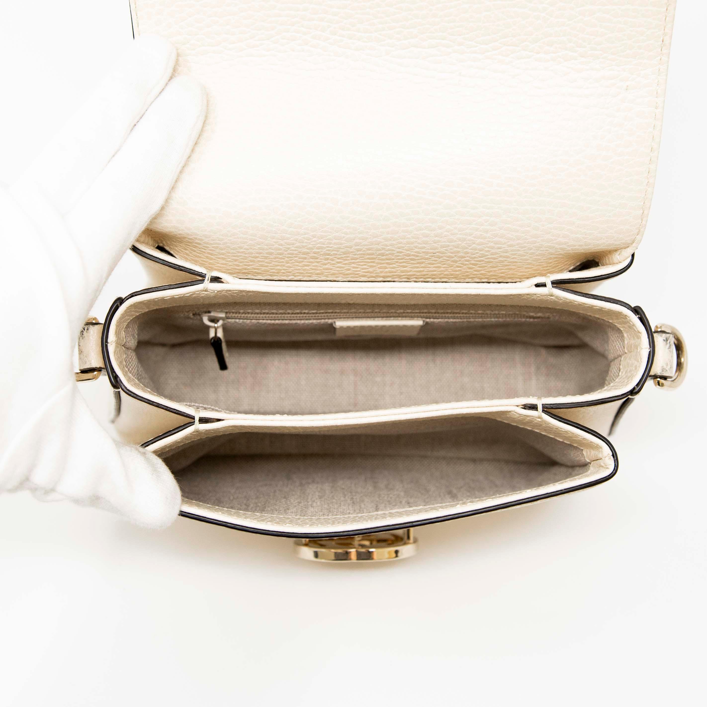 Gucci White Interlocking GG Bag