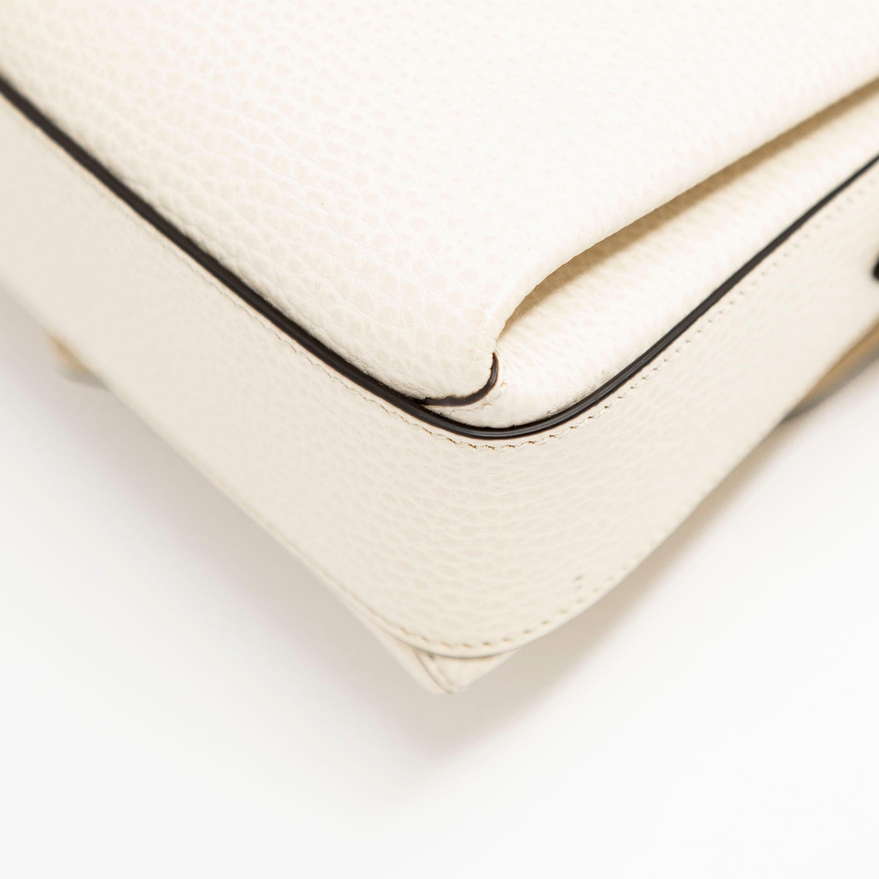 Gucci White Interlocking GG Bag