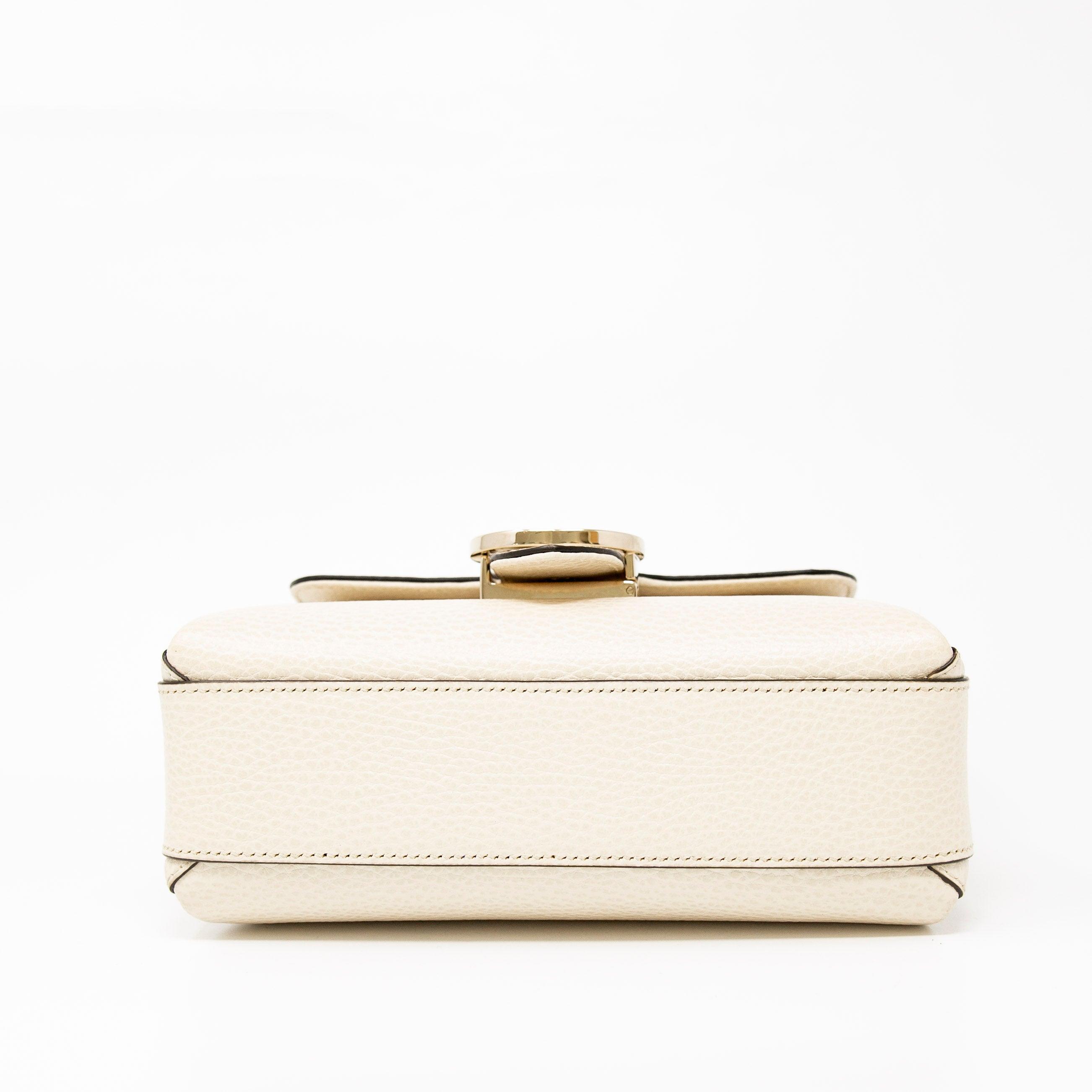 Gucci White Interlocking GG Bag