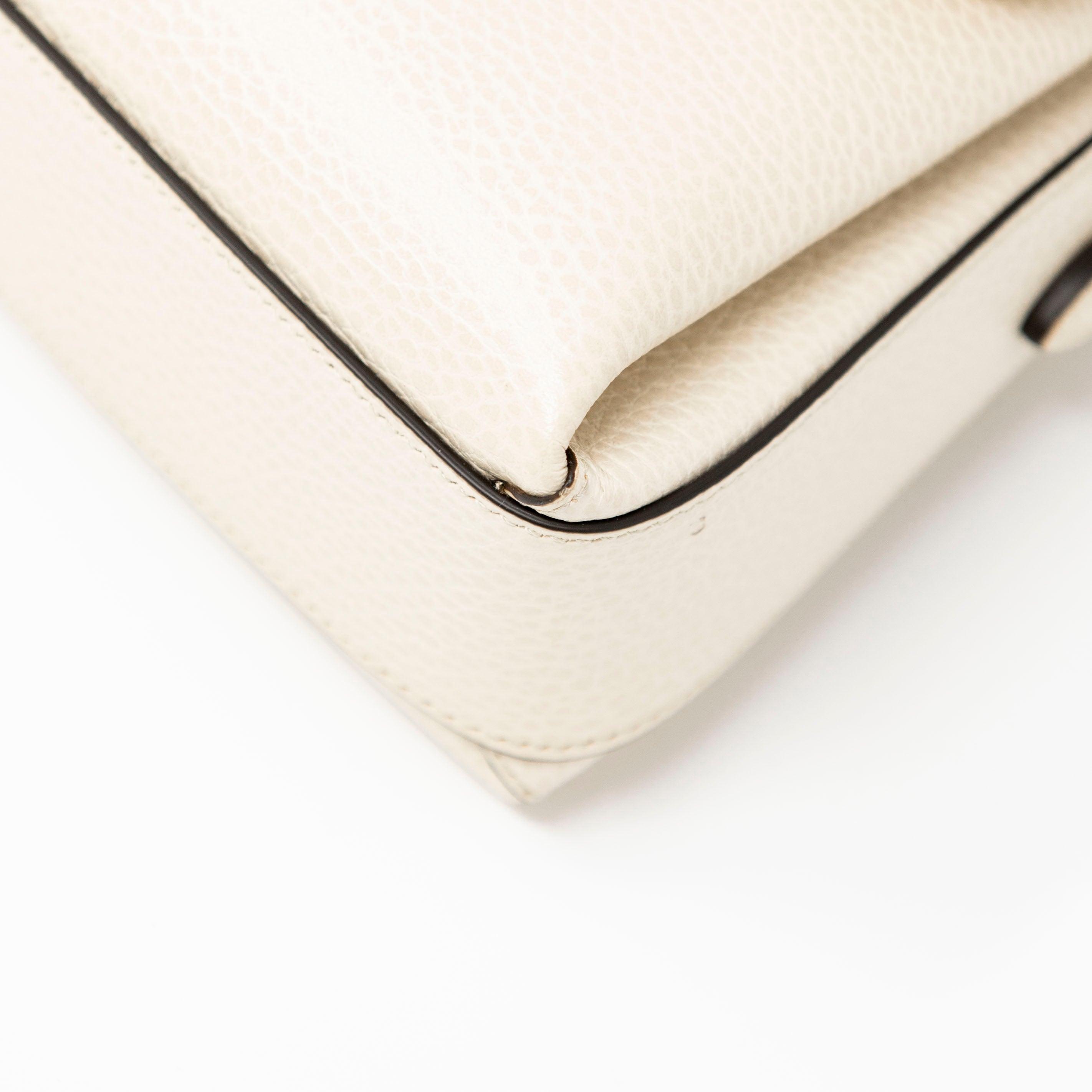 Gucci White Interlocking GG Bag