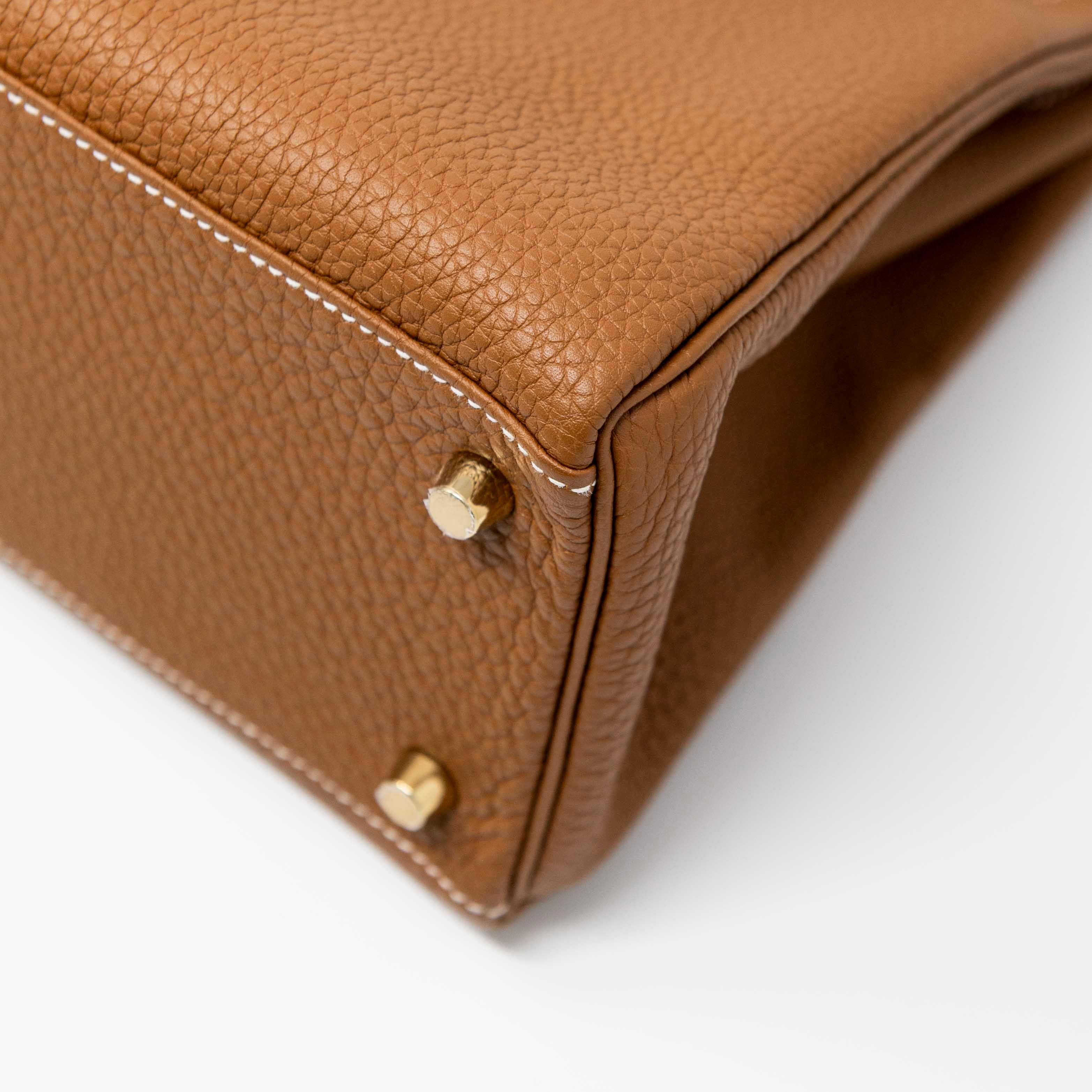 Hermes Gold Togo Kelly 28