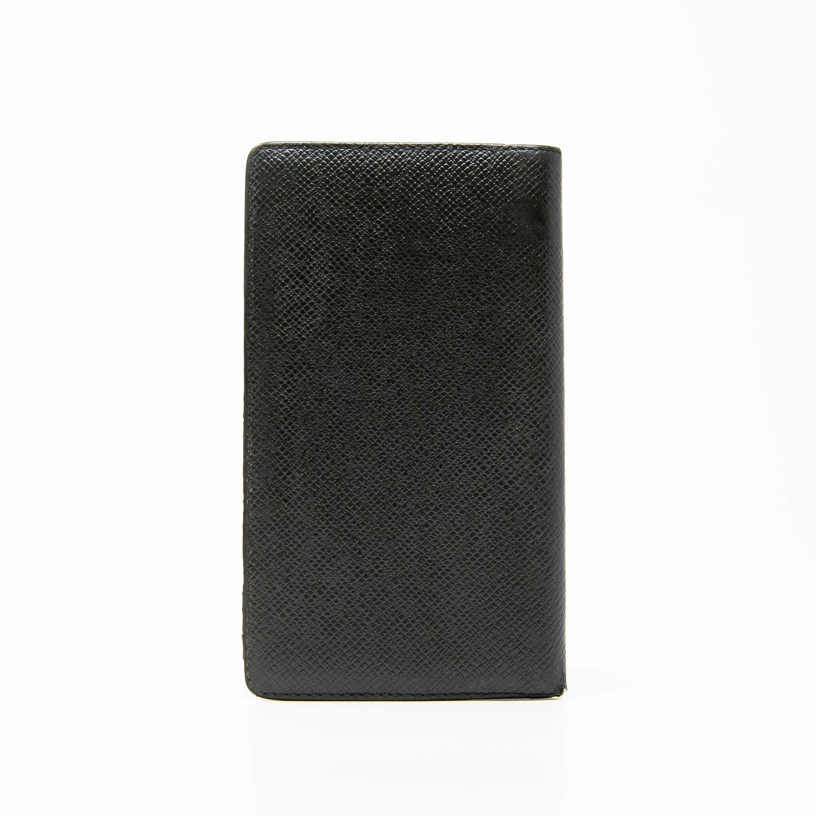 Louis Vuitton Black Taiga Pocket Organizer