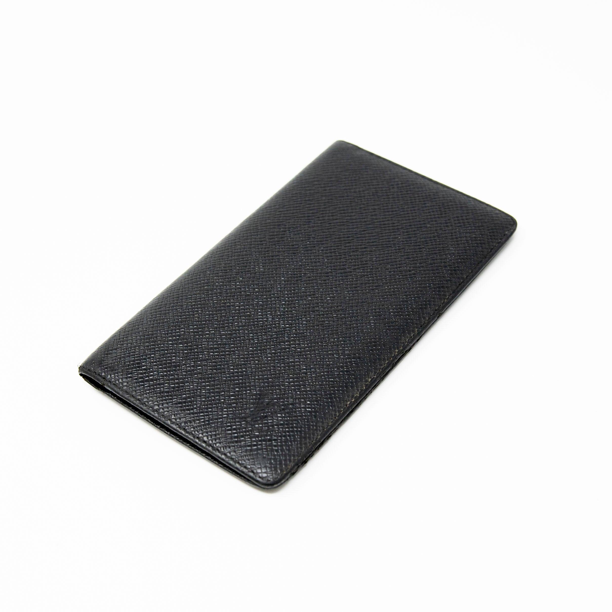 Louis Vuitton Black Taiga Pocket Organizer