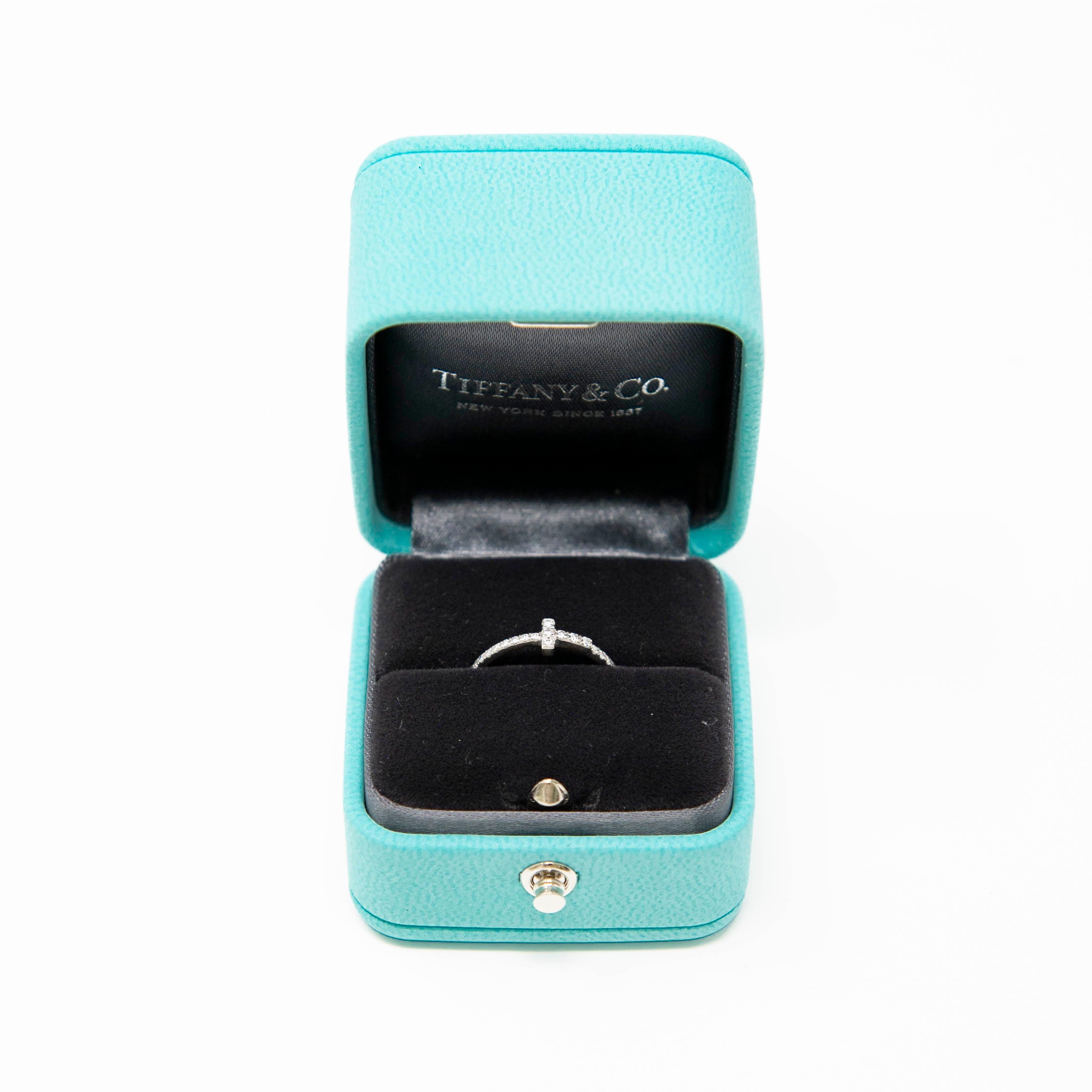 Tiffany & Co. Diamond Wire Band Ring