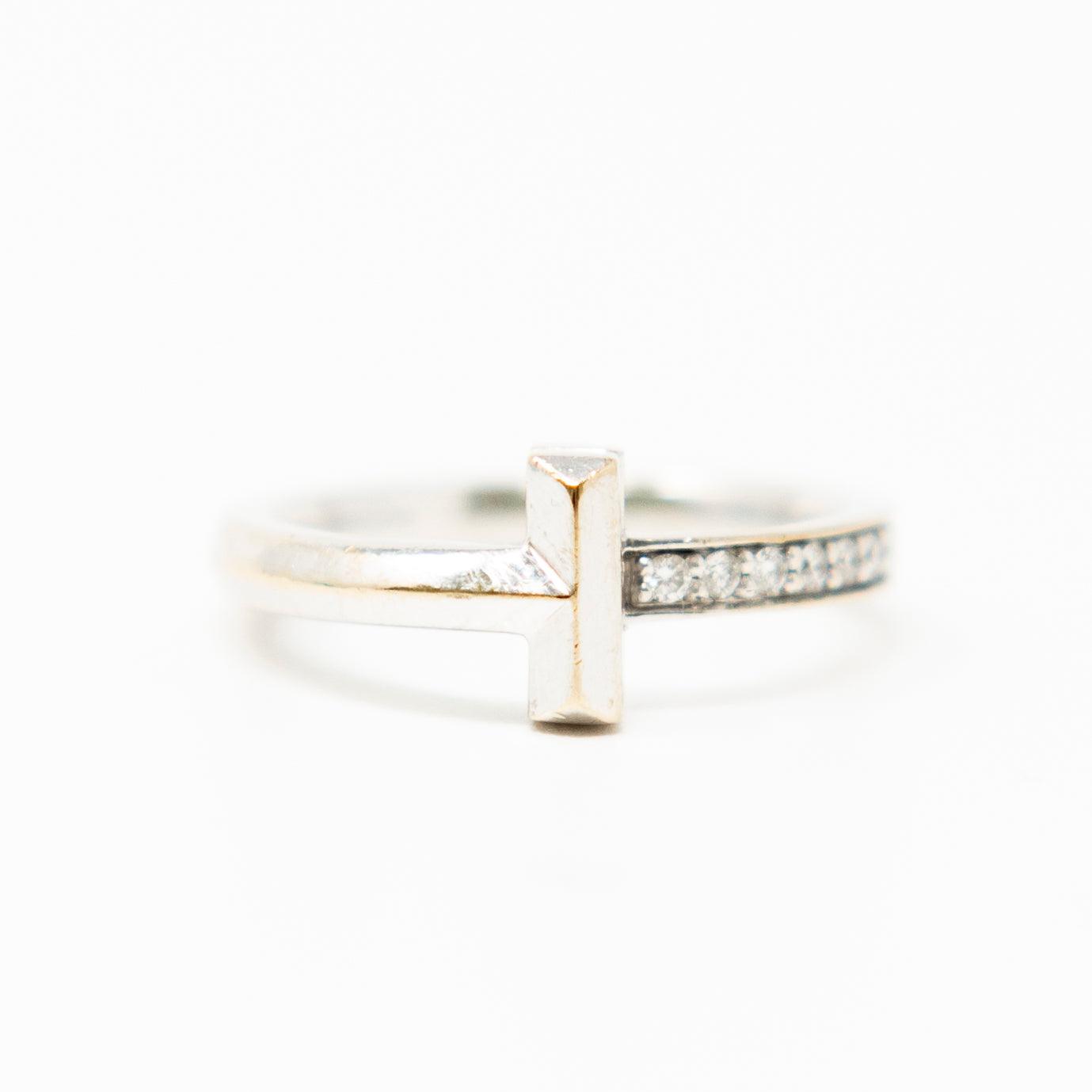 Tiffany & Co. Diamond T1 Ring