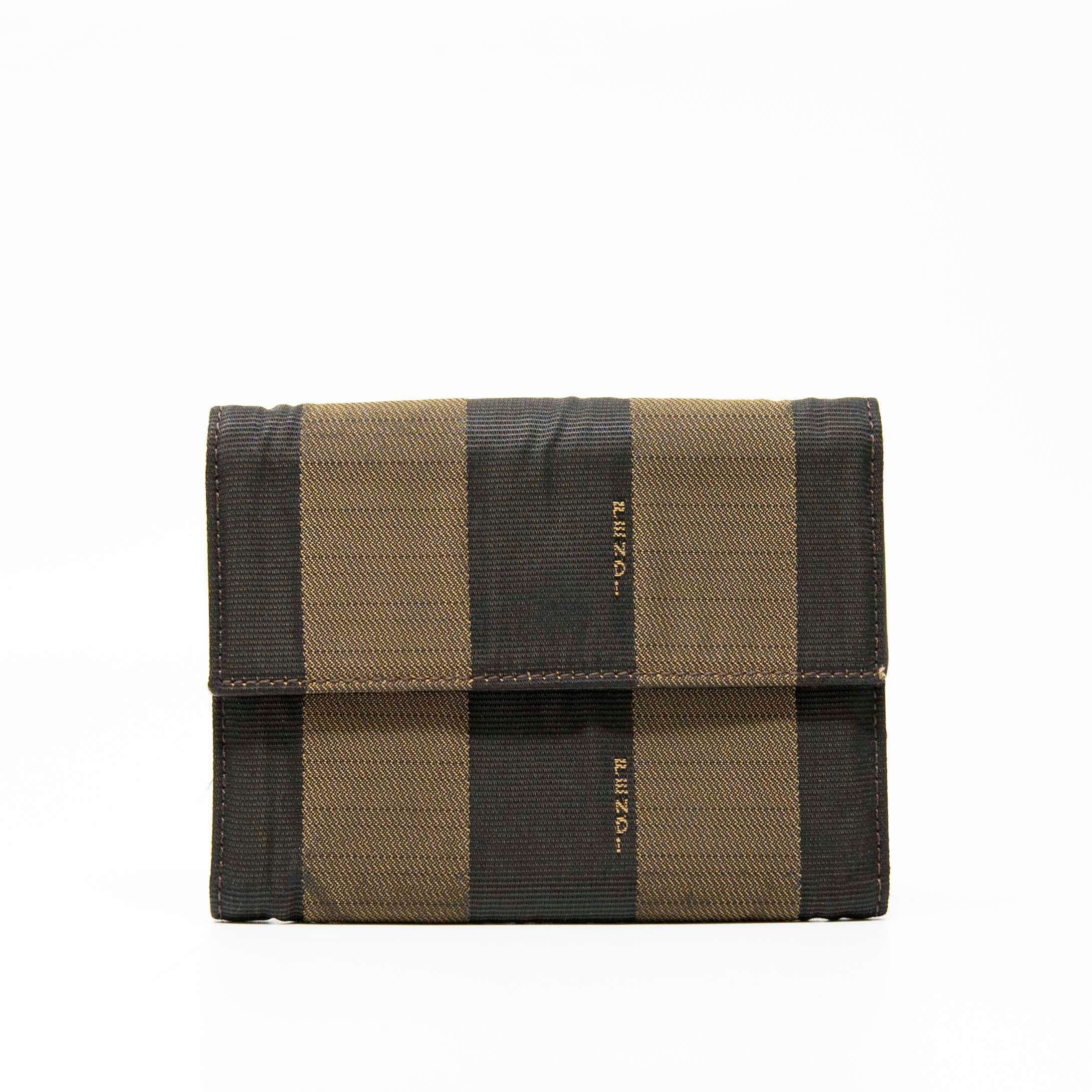 Fendi Green XL Pequin Weekender w/ Wallet