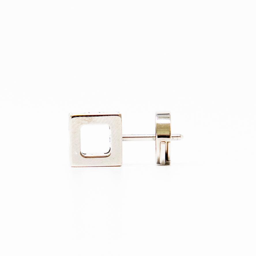 Hermes Pink Cage d’H Earrings