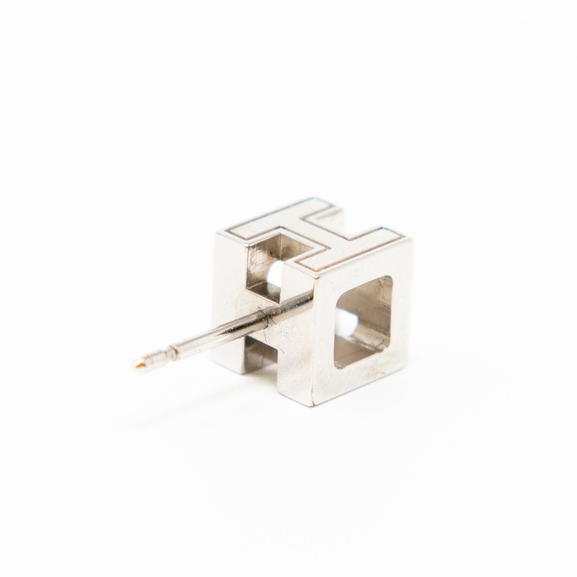 Hermes Pink Cage d’H Earrings