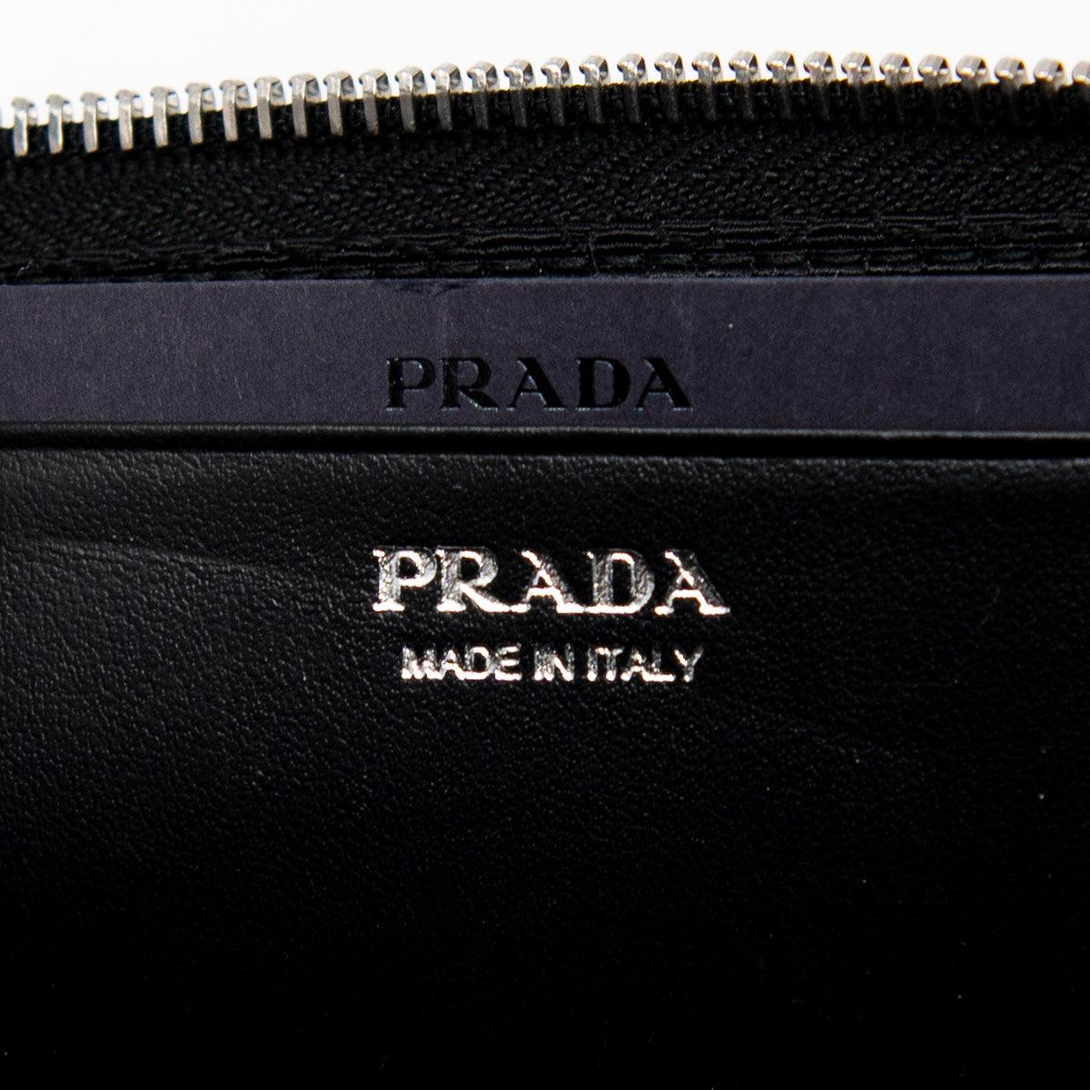 Prada Black Mini Crystal Triangle Bag