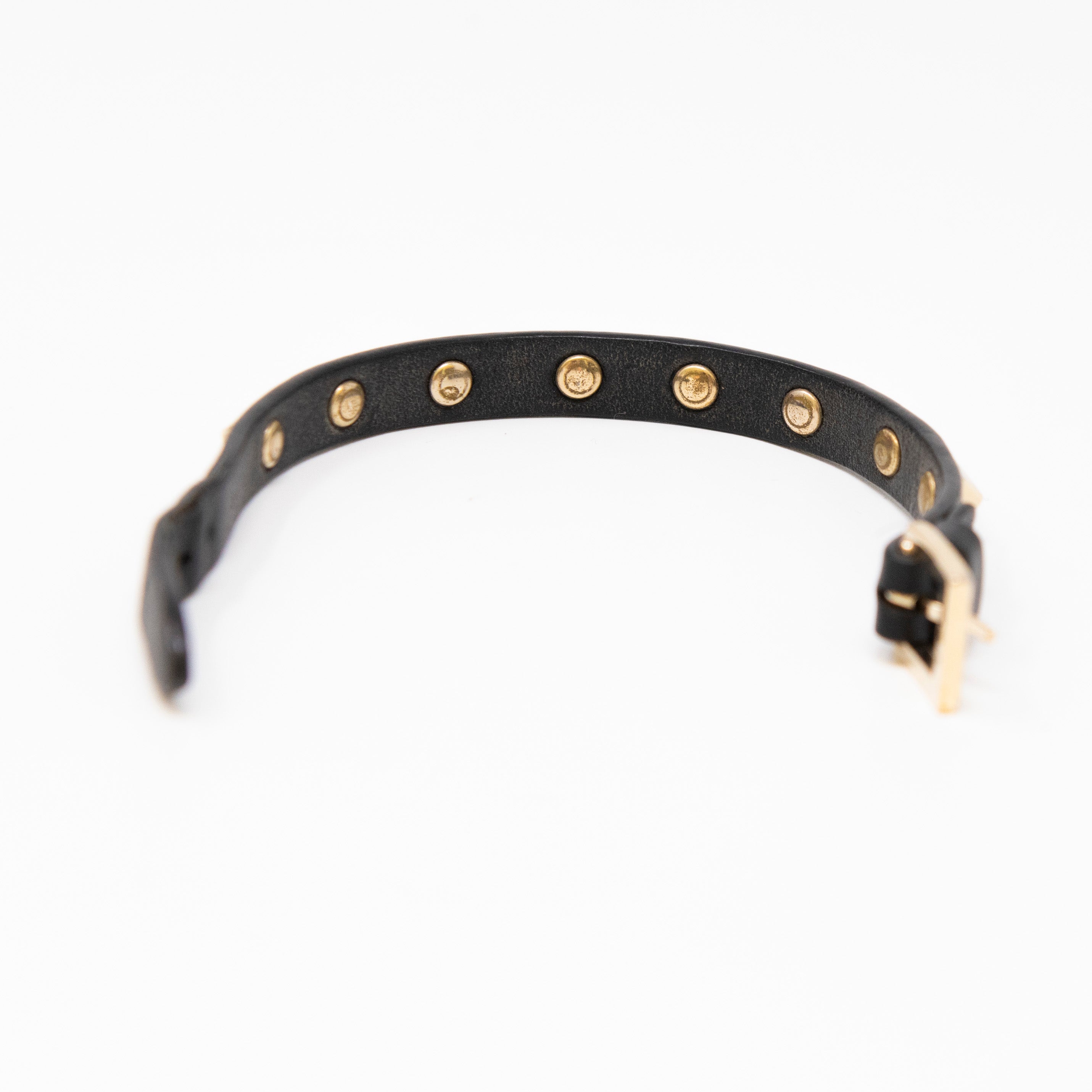Valentino Black Rockstud Bracelet