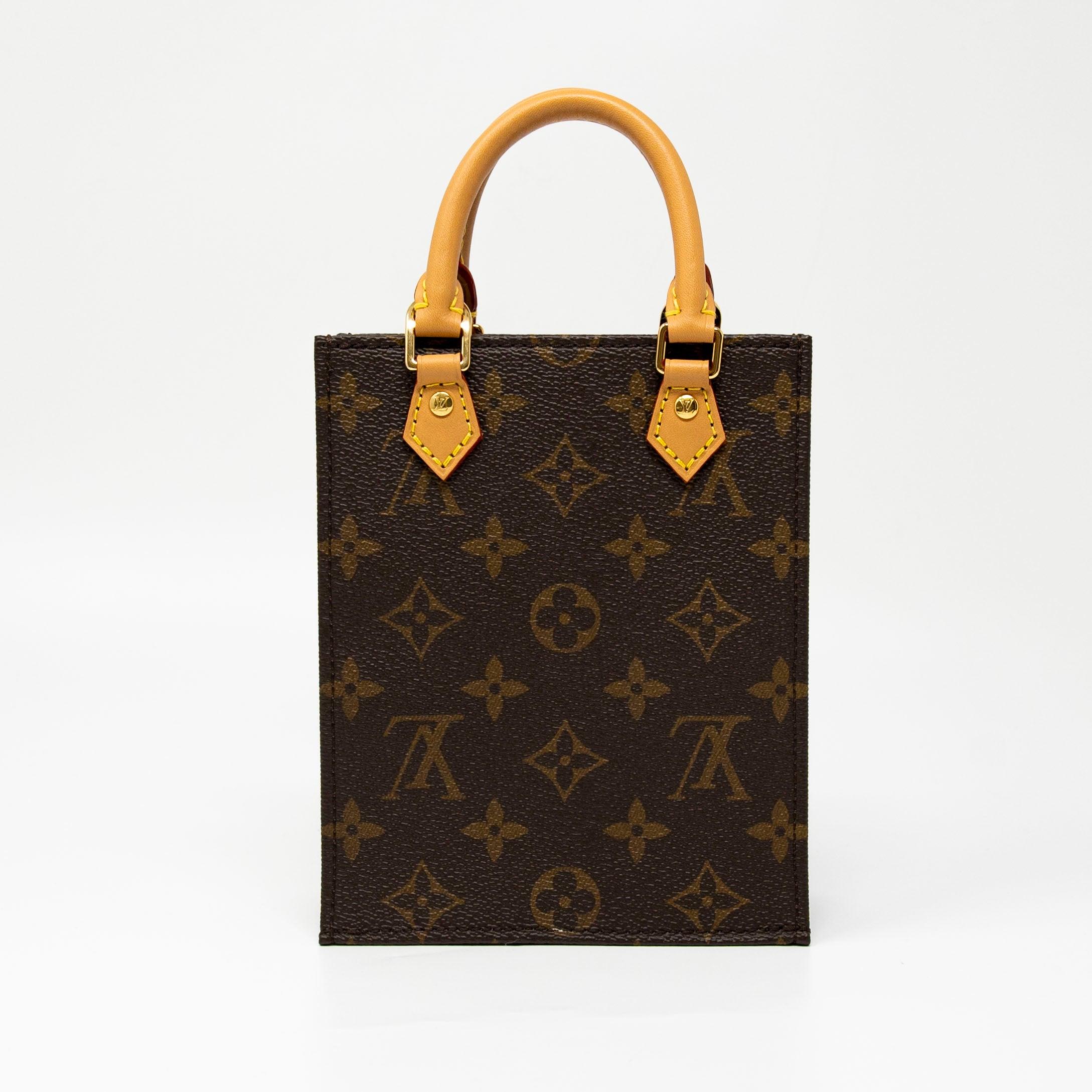 Louis Vuitton Monogram Petit  Sac Plat