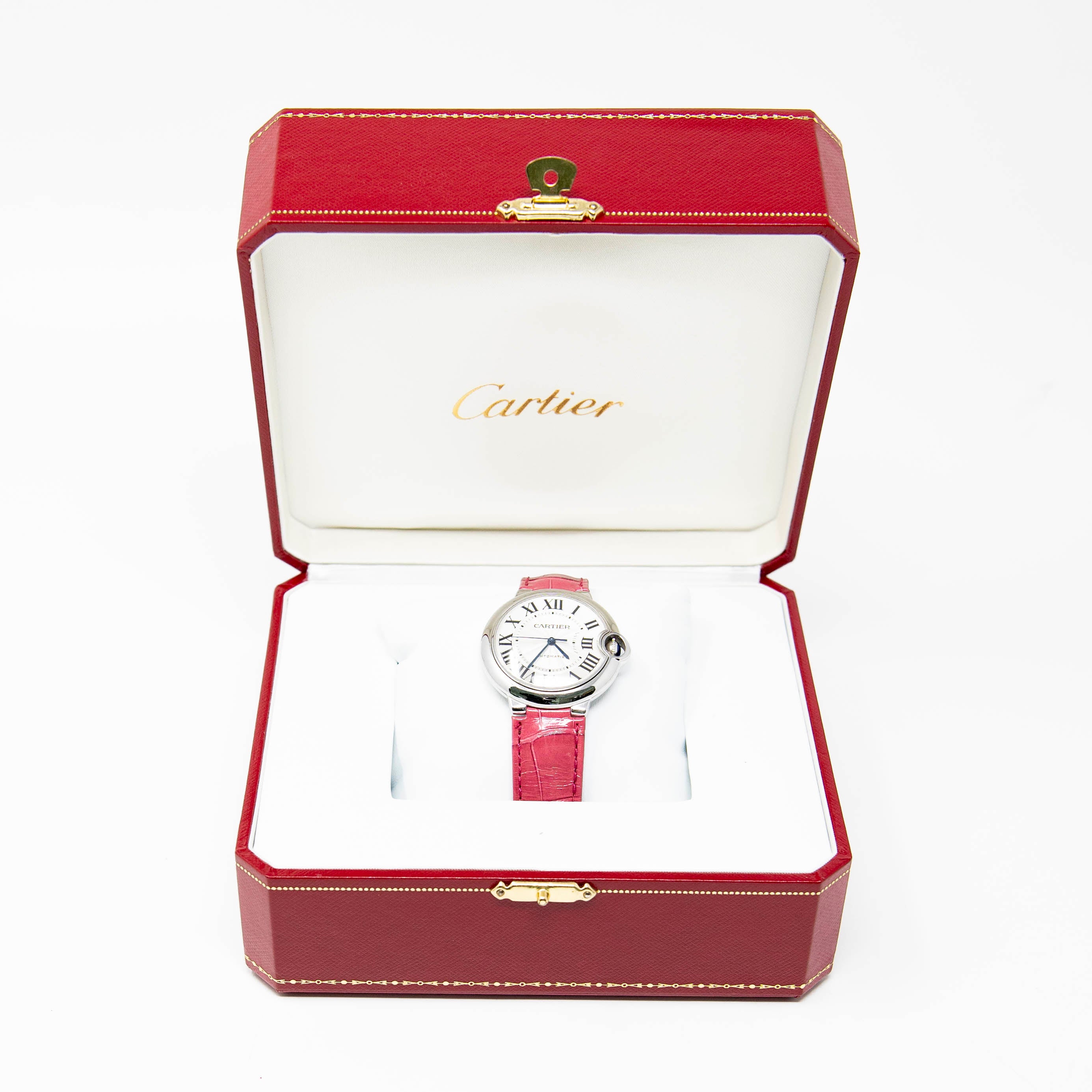 Cartier Stainless Steel Ballon Bleu Watch 36mm