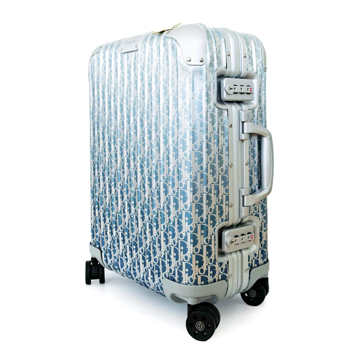 Oblique Suitcase Dior Rimowa Suitcase Price New] Dior X RIMOWA
