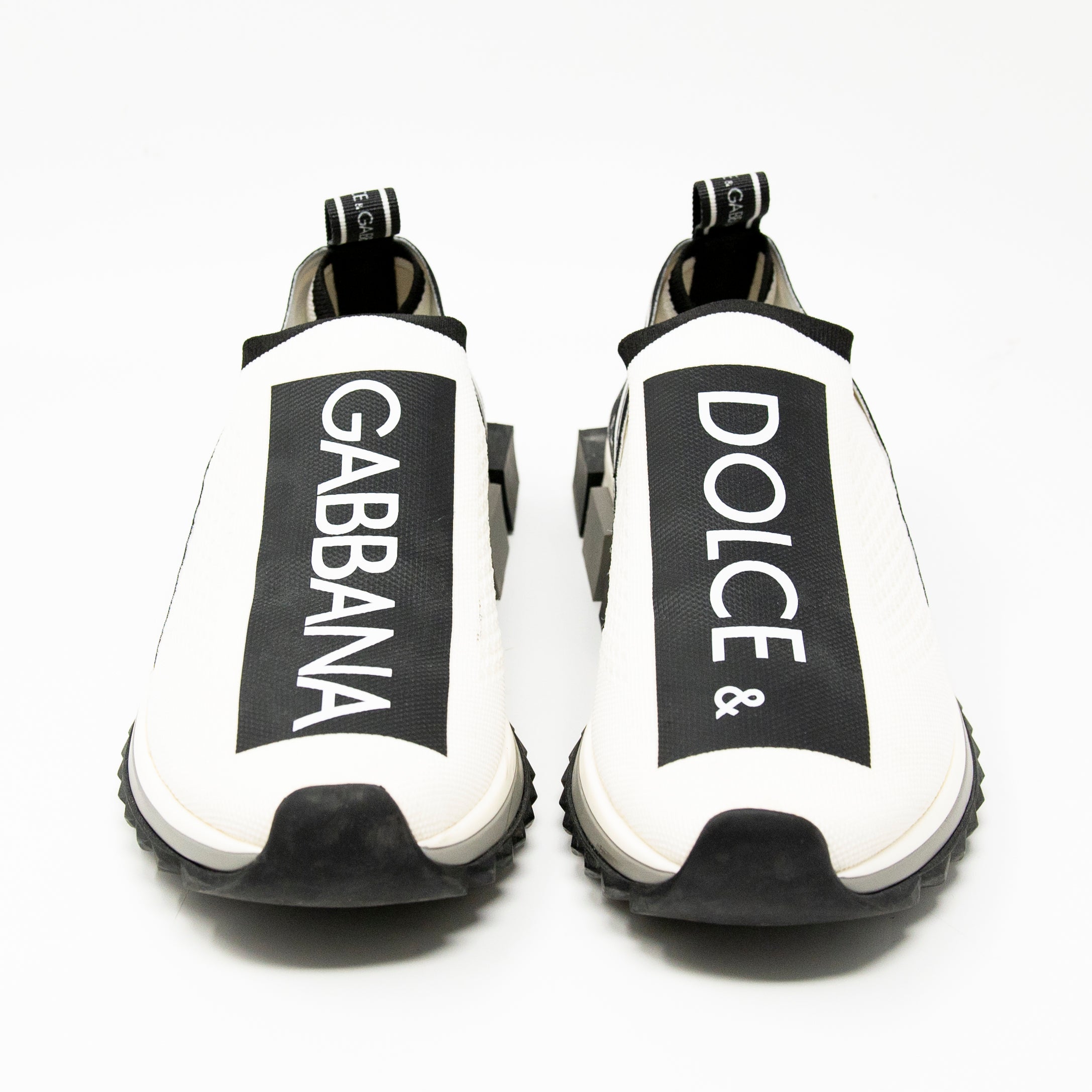 Dolce & Gabbana White Sorrento Sneakers 40