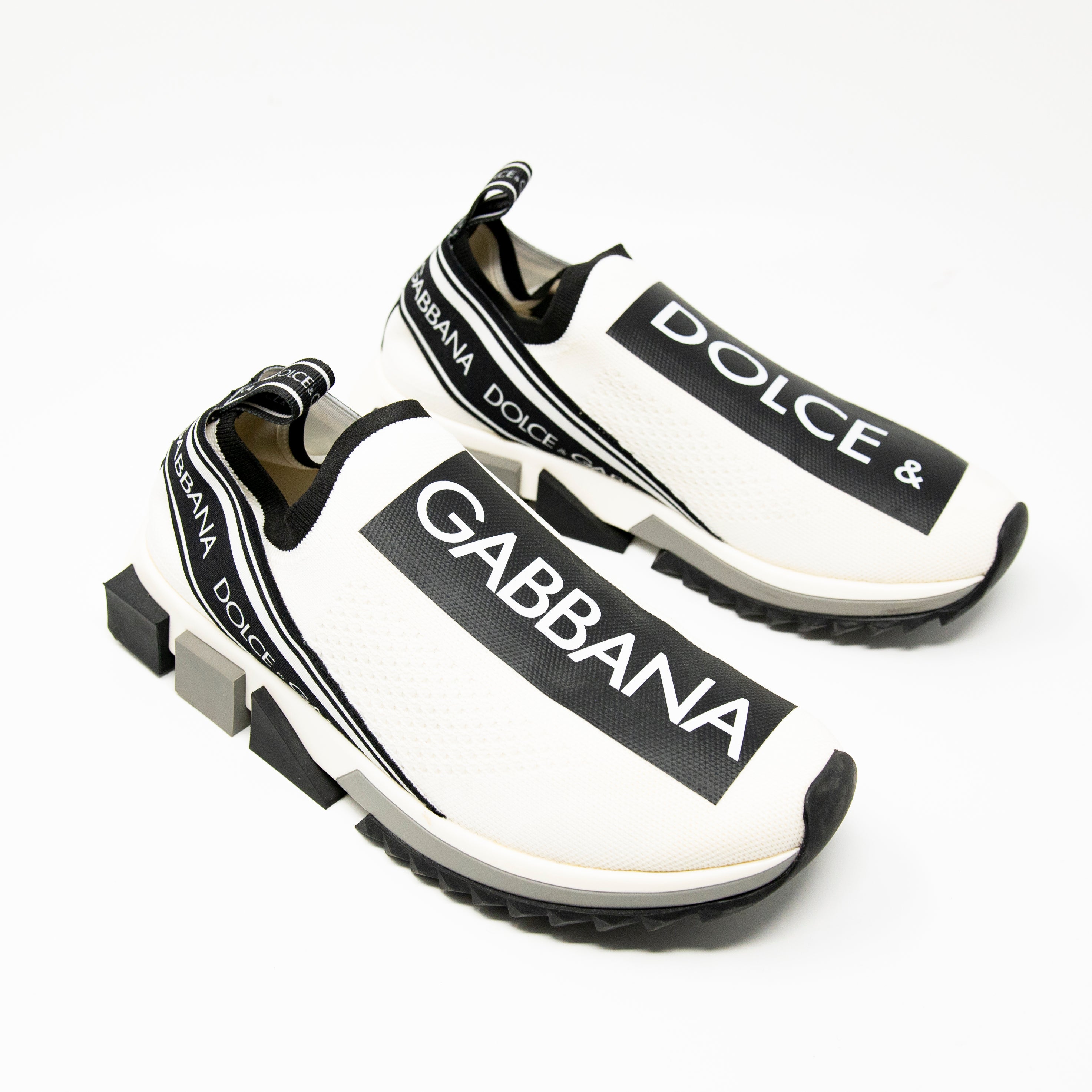 Dolce & Gabbana White Sorrento Sneakers 40