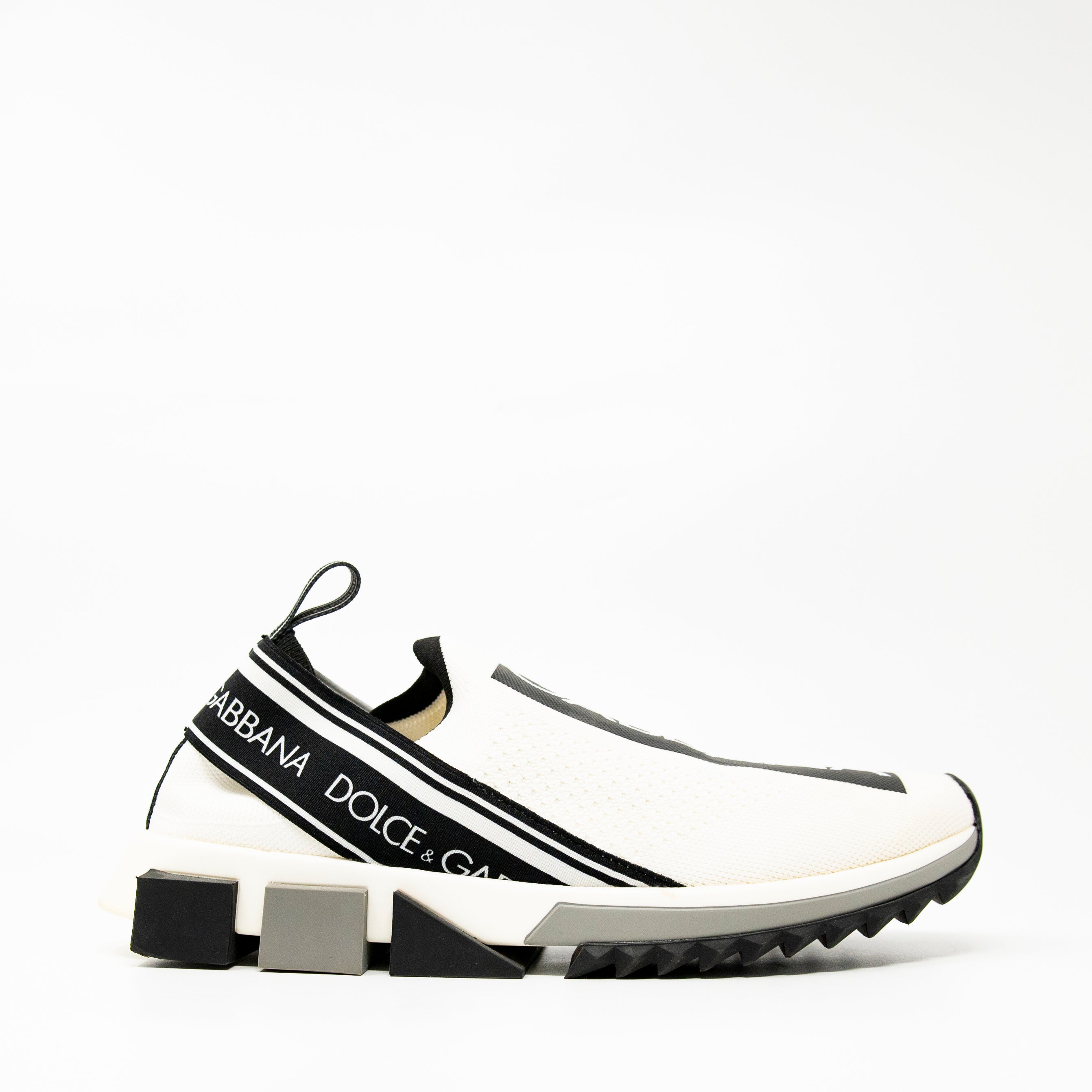 Dolce & Gabbana White Sorrento Sneakers 40