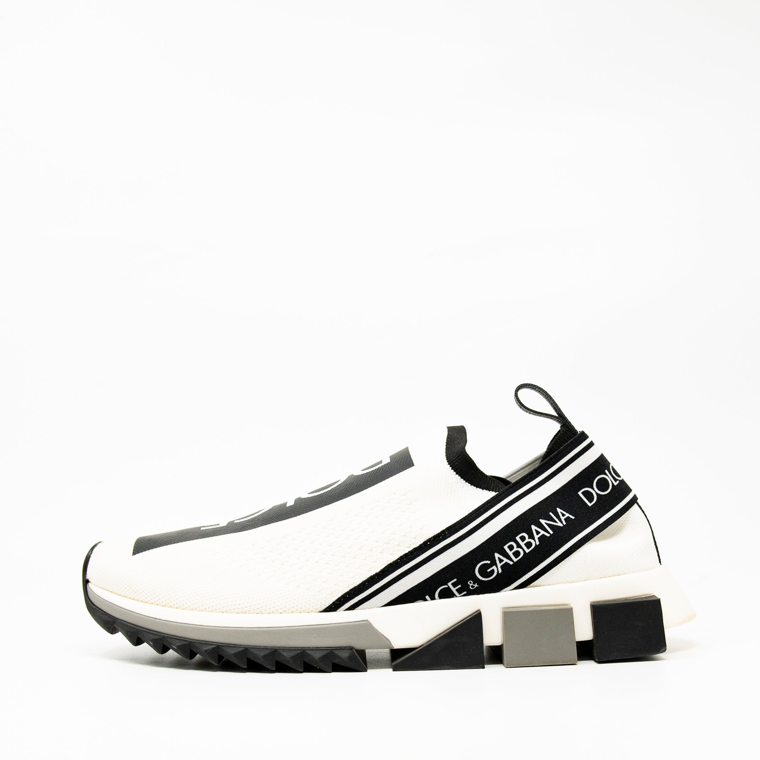 Dolce & Gabbana White Sorrento Sneakers 40